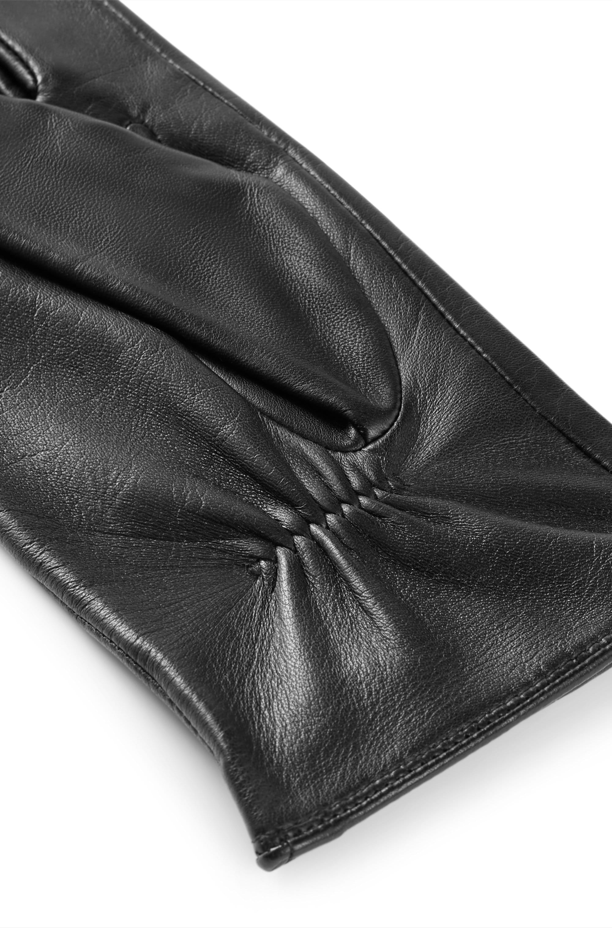 BOSS Gants en cuir »Gueen ME« mit Touch Tech Fingertips