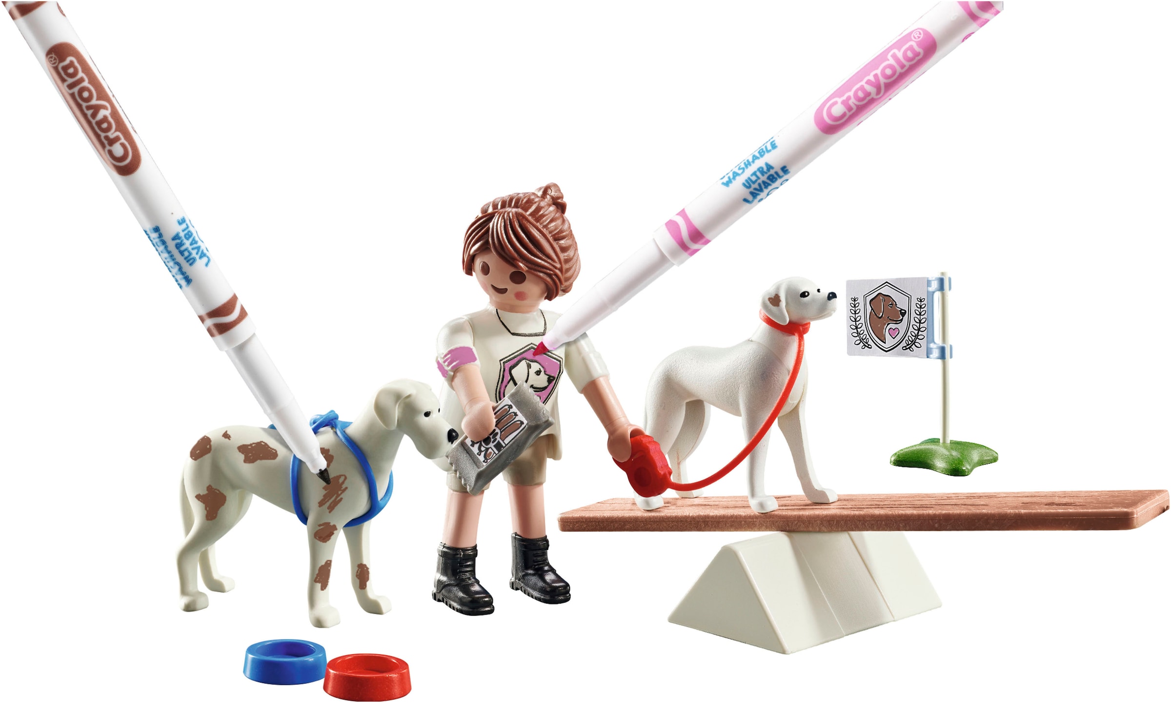 Playmobil® Jeu de construction »Hundetraining (71517), Color« Made in Europe