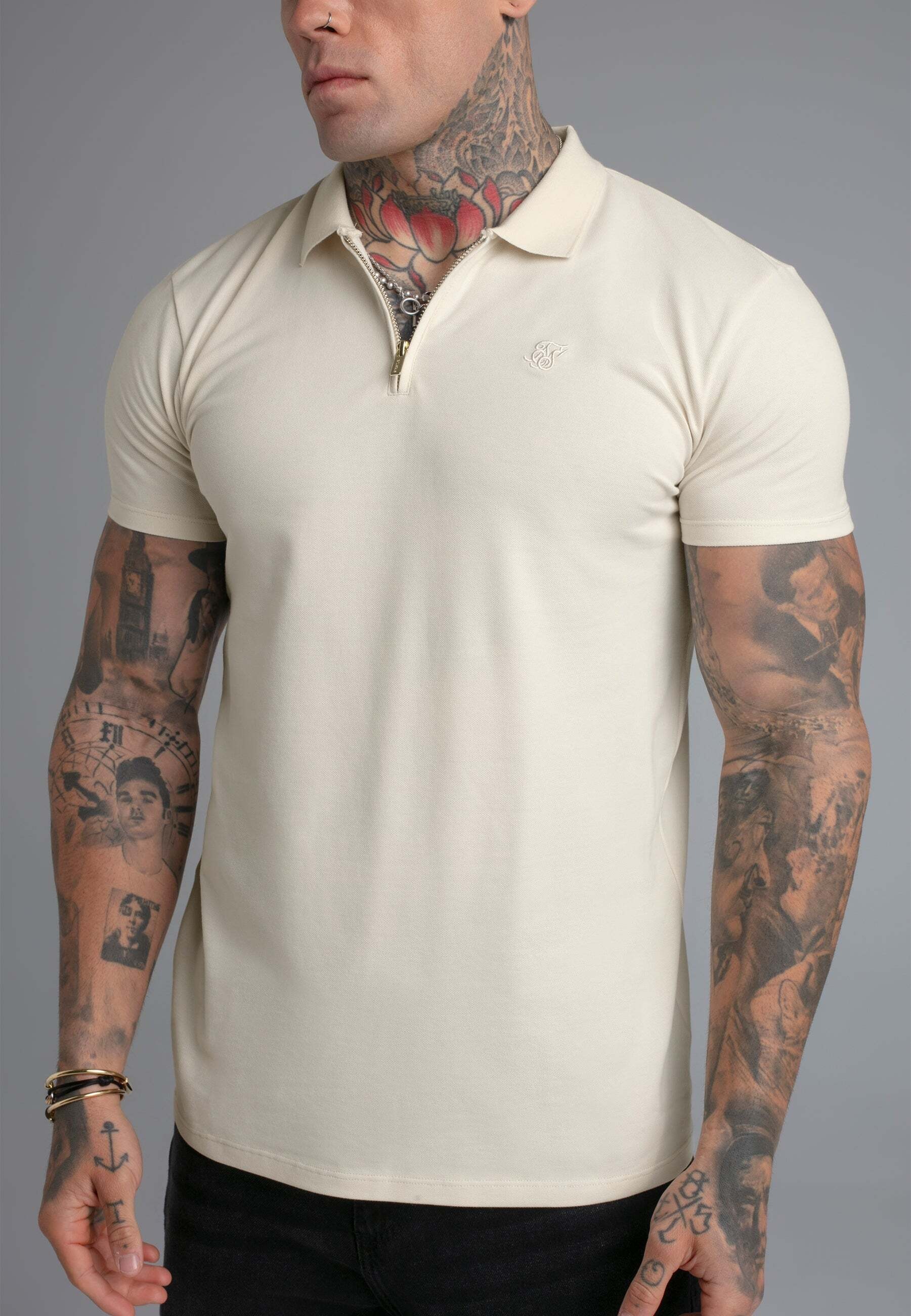 Siksilk Poloshirt »Siksilk Polo Zip«