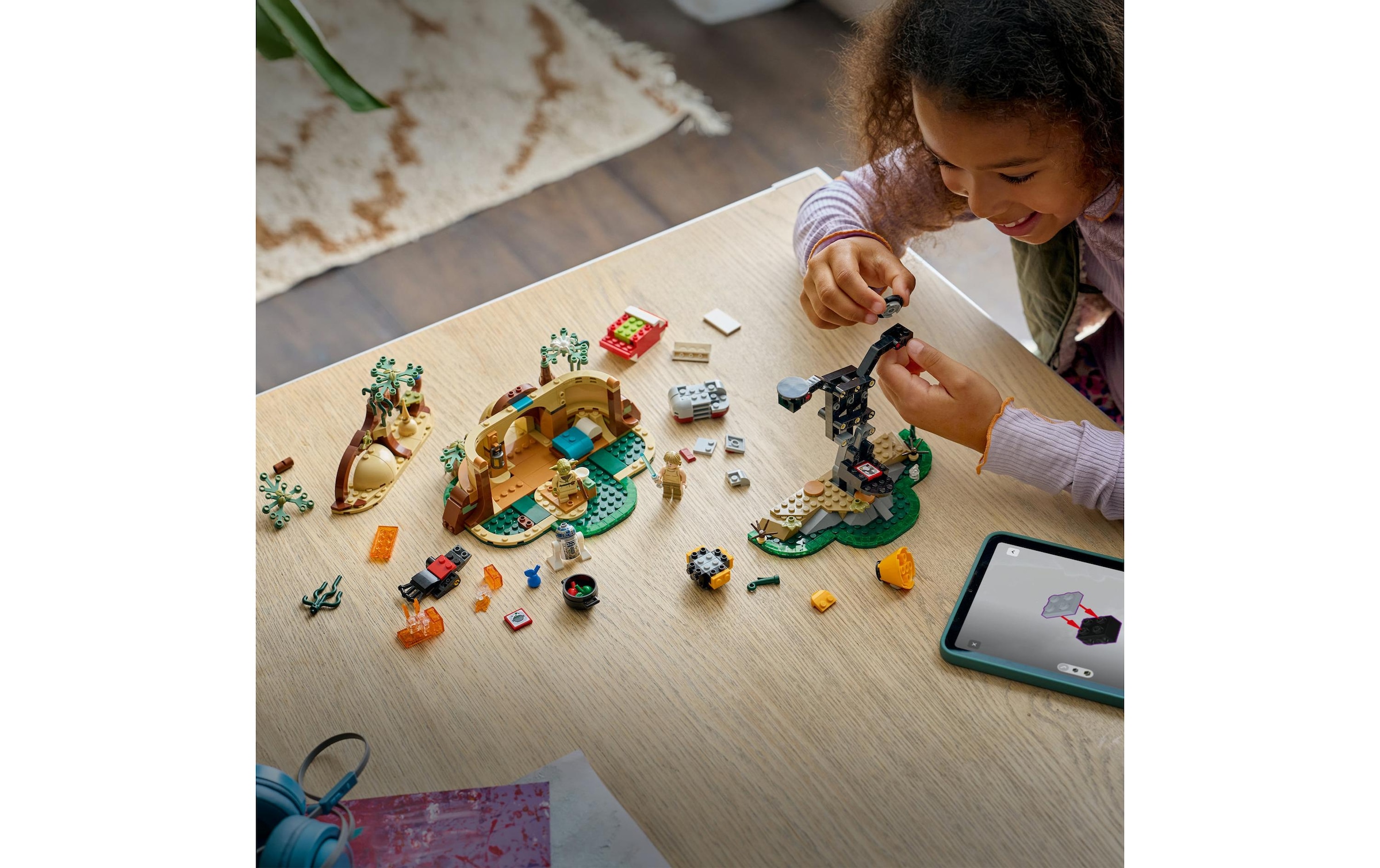 LEGO® Pions de construction »SMART Play: Jedi-Training an Yodas Hütte (75422), LEGO Star Wars ™« Mit SMART Brick kombatibel (nicht im Lieferumfang enthalten)