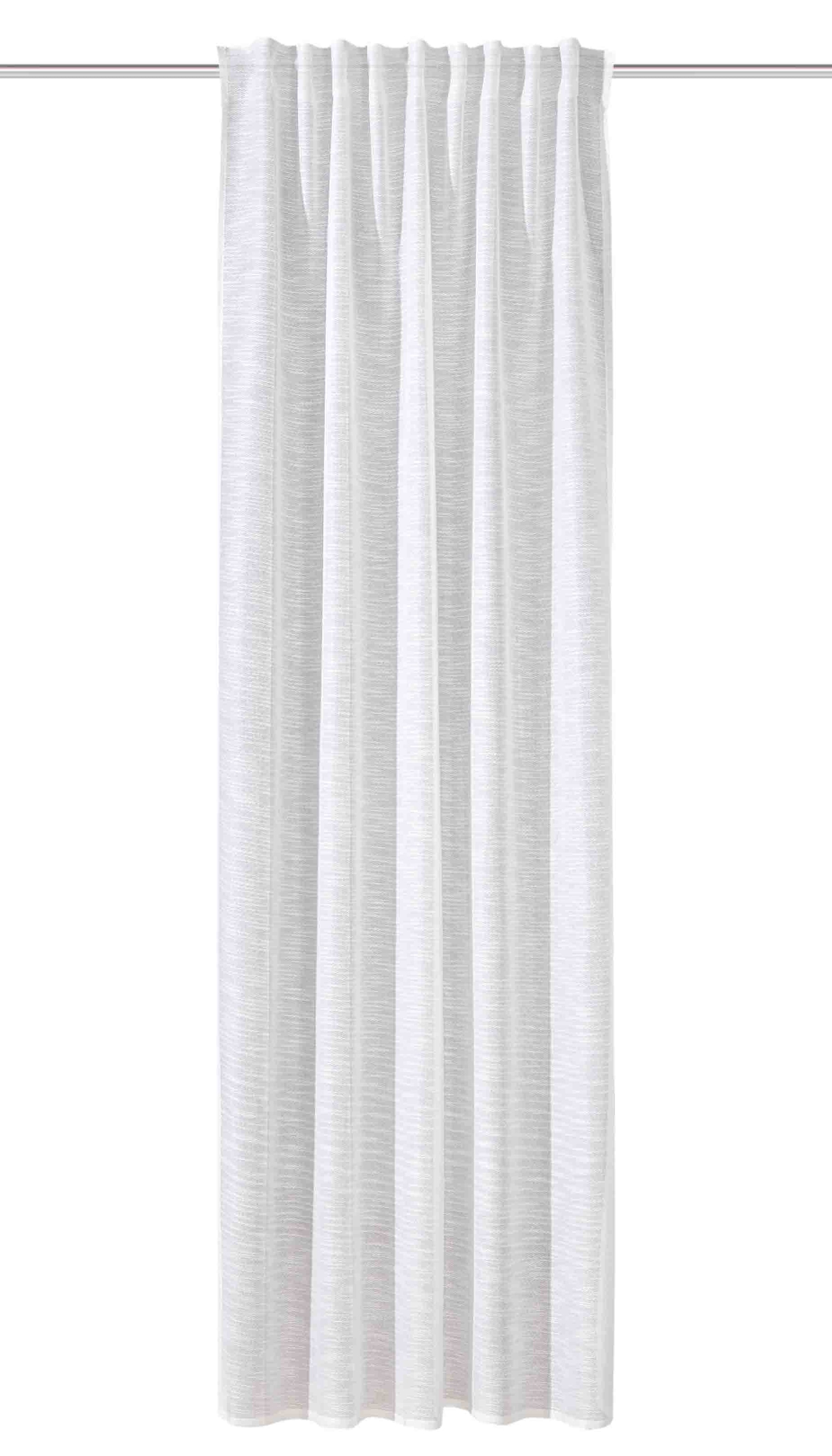 HOME WOHNIDEEN Vorhang »ELFI« Multifunktionsband 1 Stk. tlg. Effektstrukturgardine,Kombiband/Raumhoch