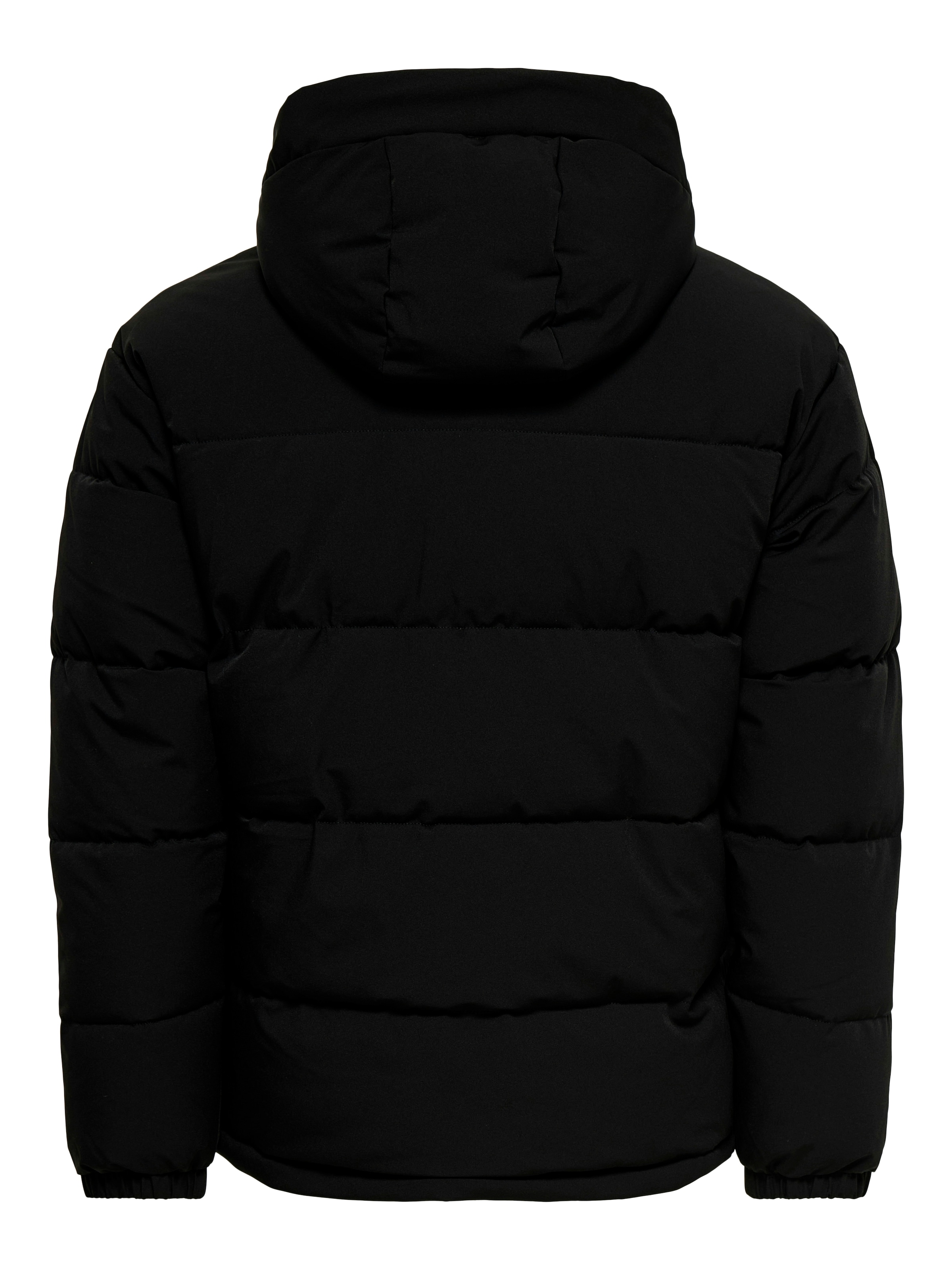 ONLY & SONS Steppjacke »ONSROMO PUFFER JACKET OTW NOOS« mit Kapuze Materialmix, regular fit
