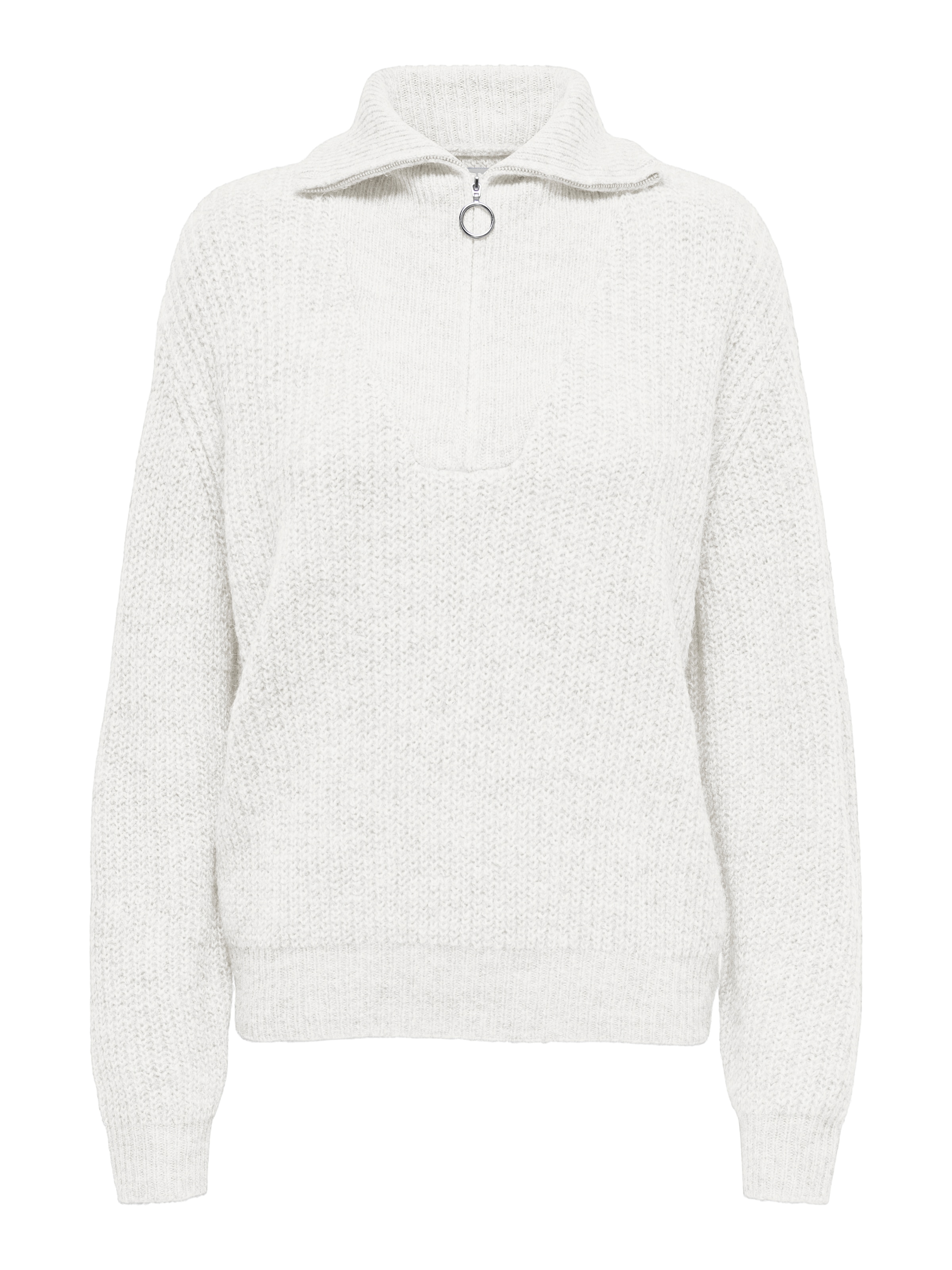 ONLY Pull en tricot »ONLBAKER L/S ZIP PULLOVER KNT NOOS«
