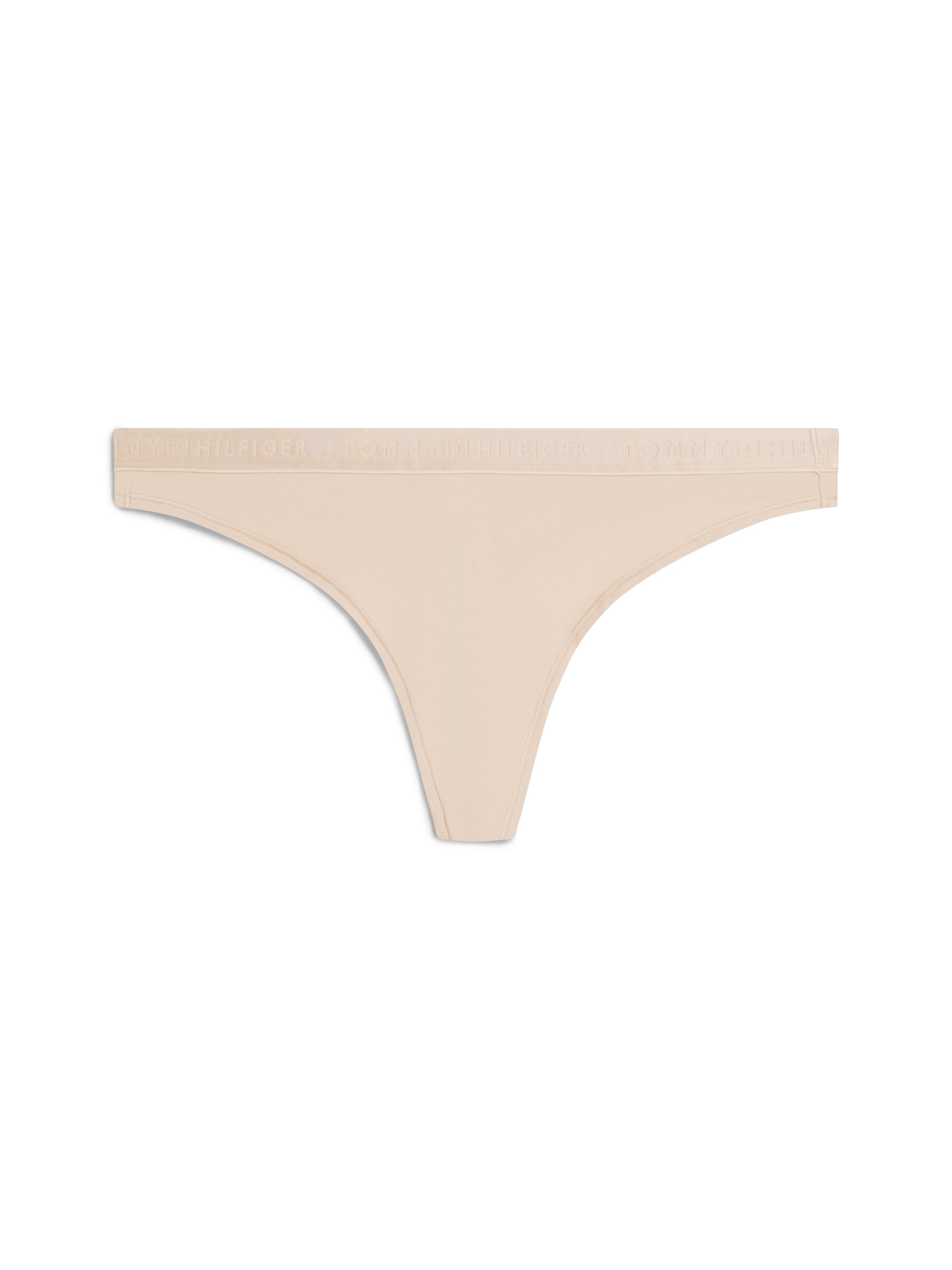Tommy Hilfiger Underwear Tanga coupe ajustée avec ceinture élastique