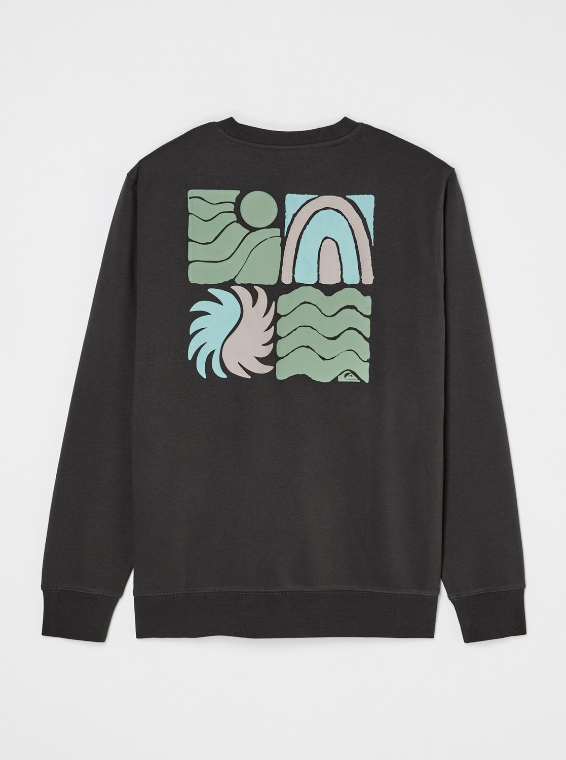 Quiksilver Sweatshirt »VIBES CREW«, aus Baumwolle und Polyester, erhältlich in den Grössen S bis XXL
