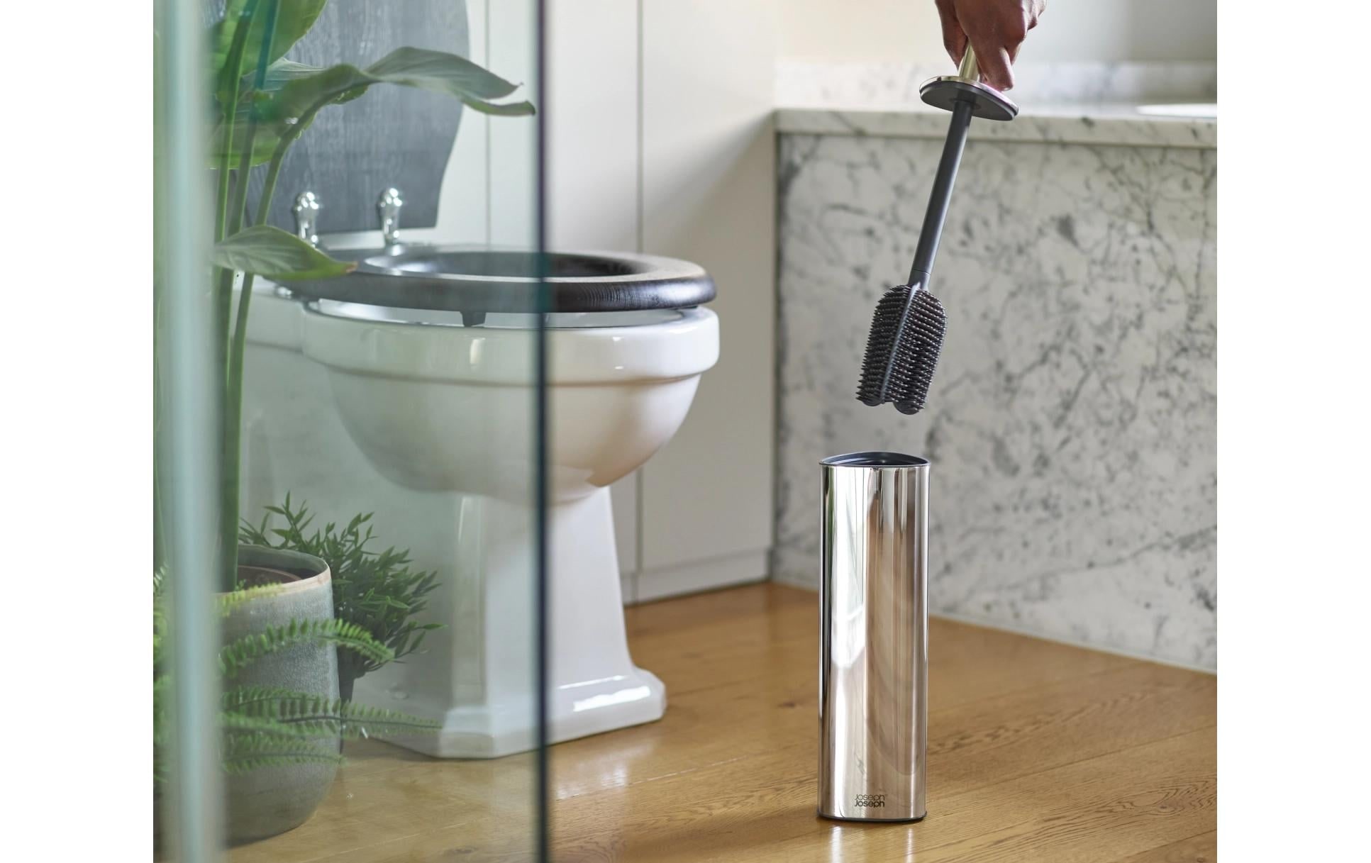 Joseph Joseph WC-Reinigungsbürste »Flex 360 Luxe Advanced« mit Edelstahloberfläche