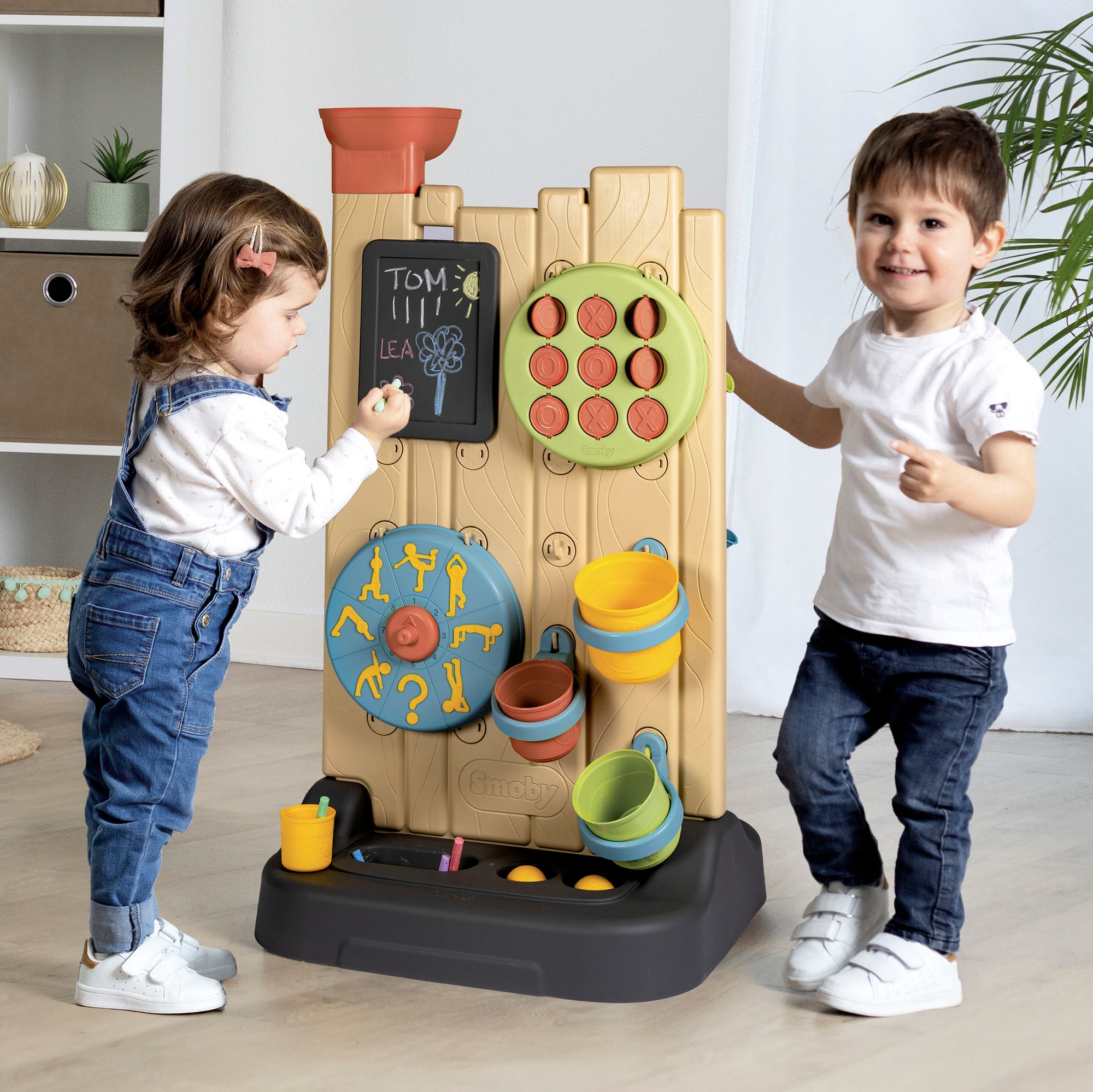 Smoby Spielcenter »Smoby Life, Activity Wall 6-in-1« Made in Europe
