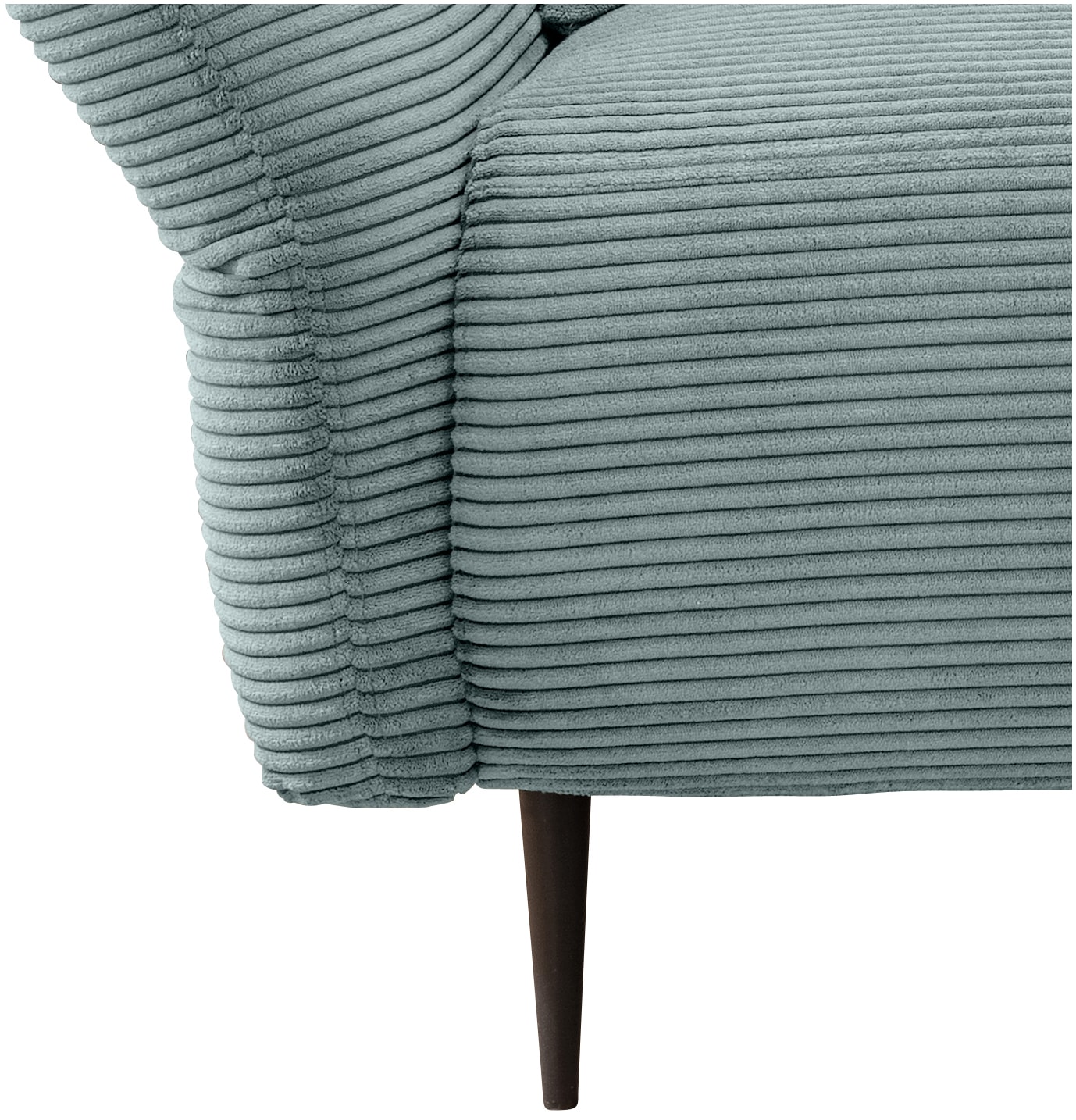 Home affaire Canapé d'angle »Lazio modern und bequem, schmale Armlehnen, tolle Detailverarbeitung« zwei verschiedene Fussfarben wählbar