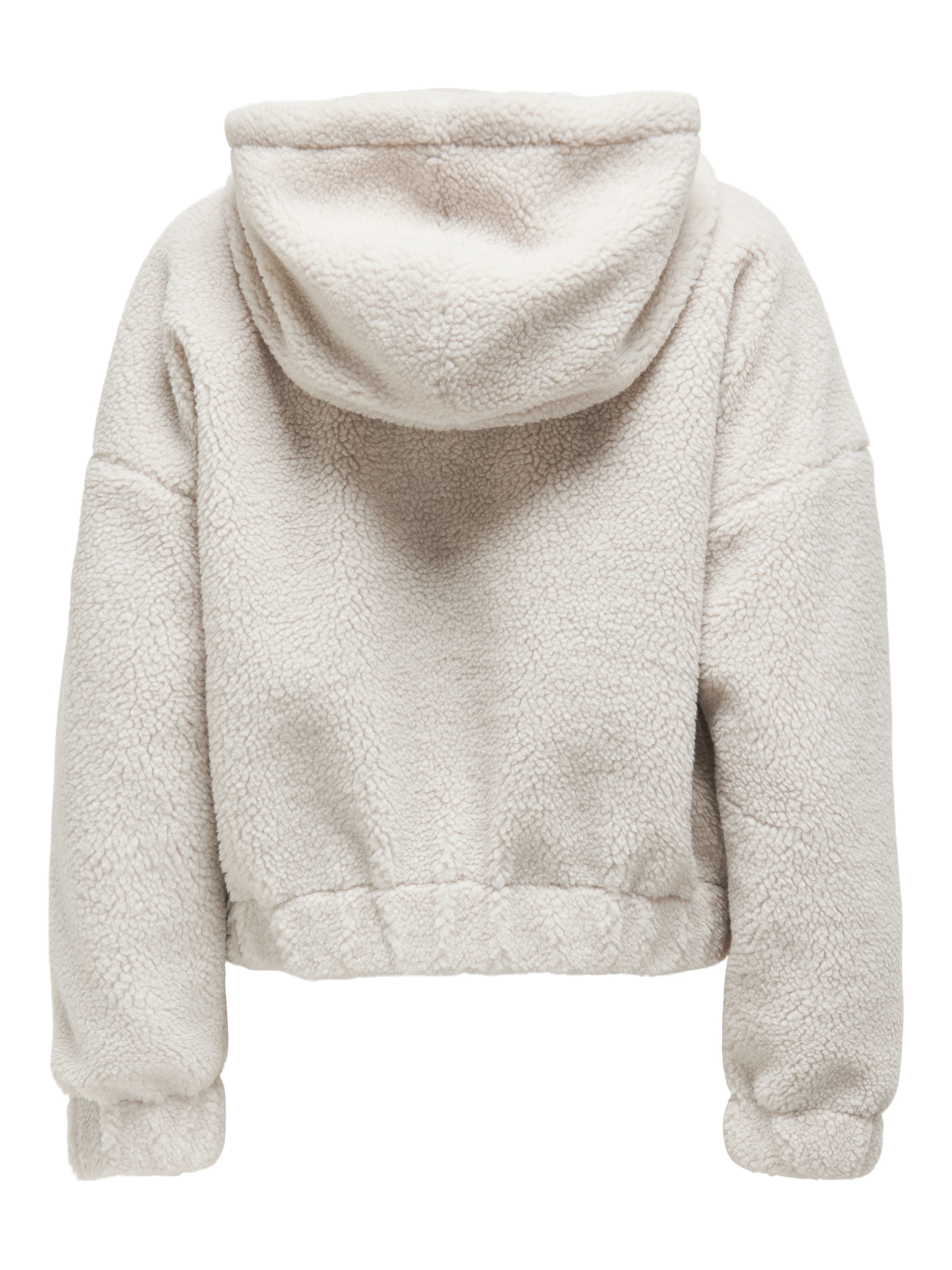 ONLY Veste à capuche en peluche »ONLTANJA TEDDY HOOD JACKET OTW NOOS« avec capuche fibre synthétique,
