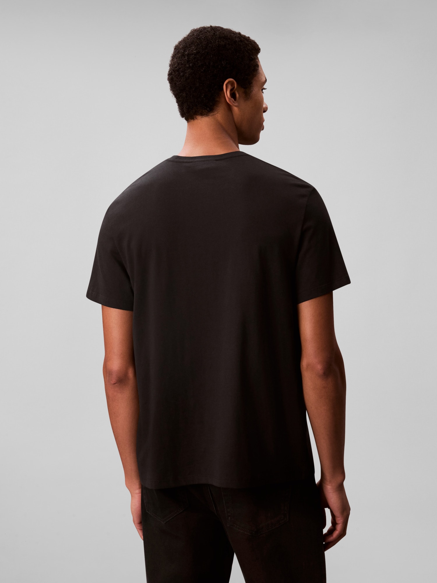 Calvin Klein T-Shirt »SS 20S EU CK OVERLAP GRAPHIC TEE« Mit Rundhalsausschnitt, regular fit