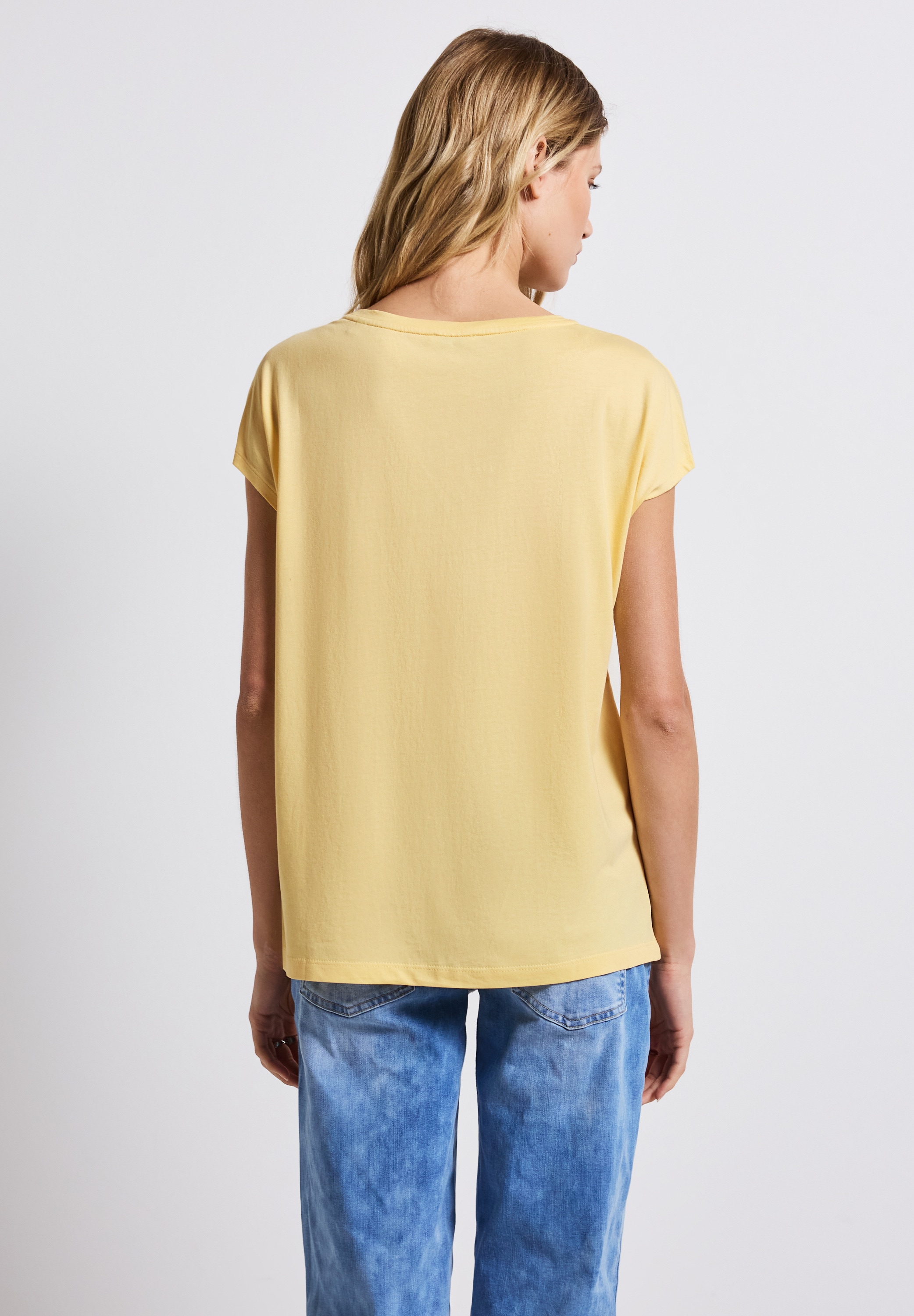 STREET ONE Shirttop mit Wording Print