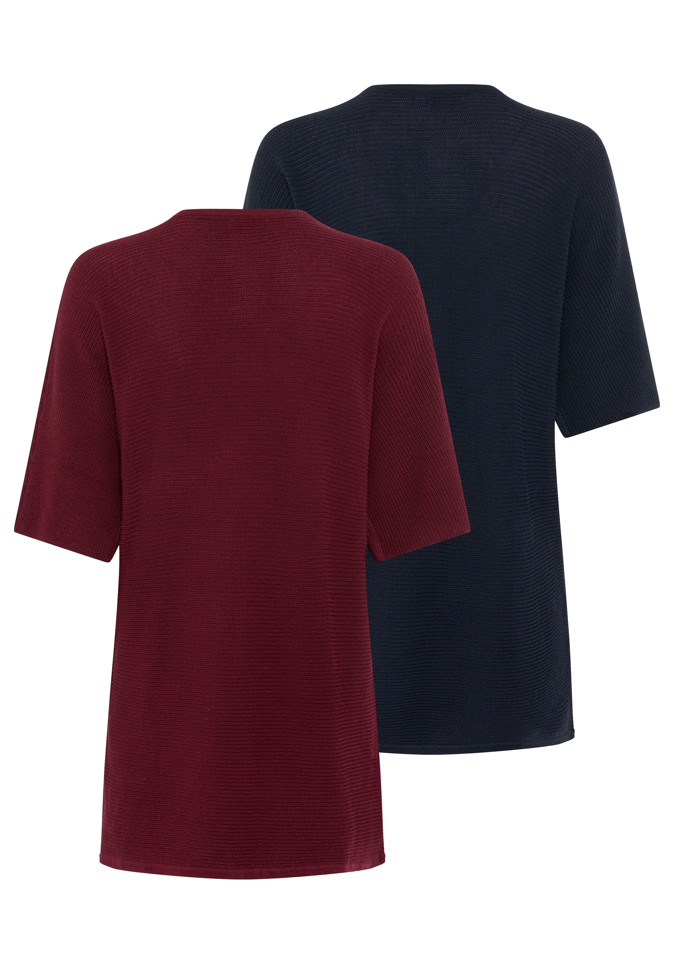 Flashlights Veste en tricot »aus leichtem Sommerstrick« 2er-Pack,  in offener Form mit 3/4 Ärmeln - 2er Set