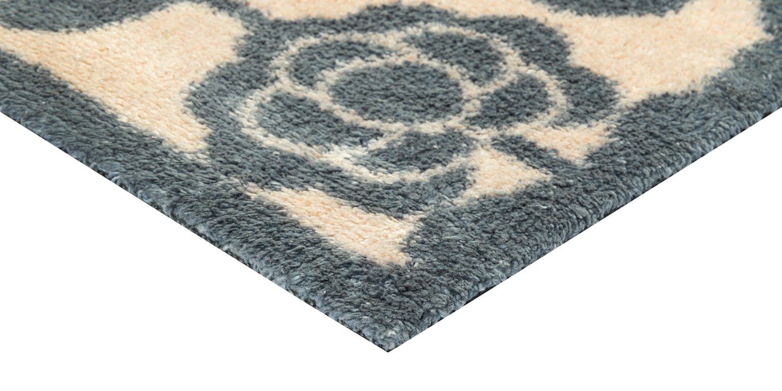 Turtle Mat Tapis de sol »Pop Flowers Neutral« Rectangulaire 9 mm Höhe