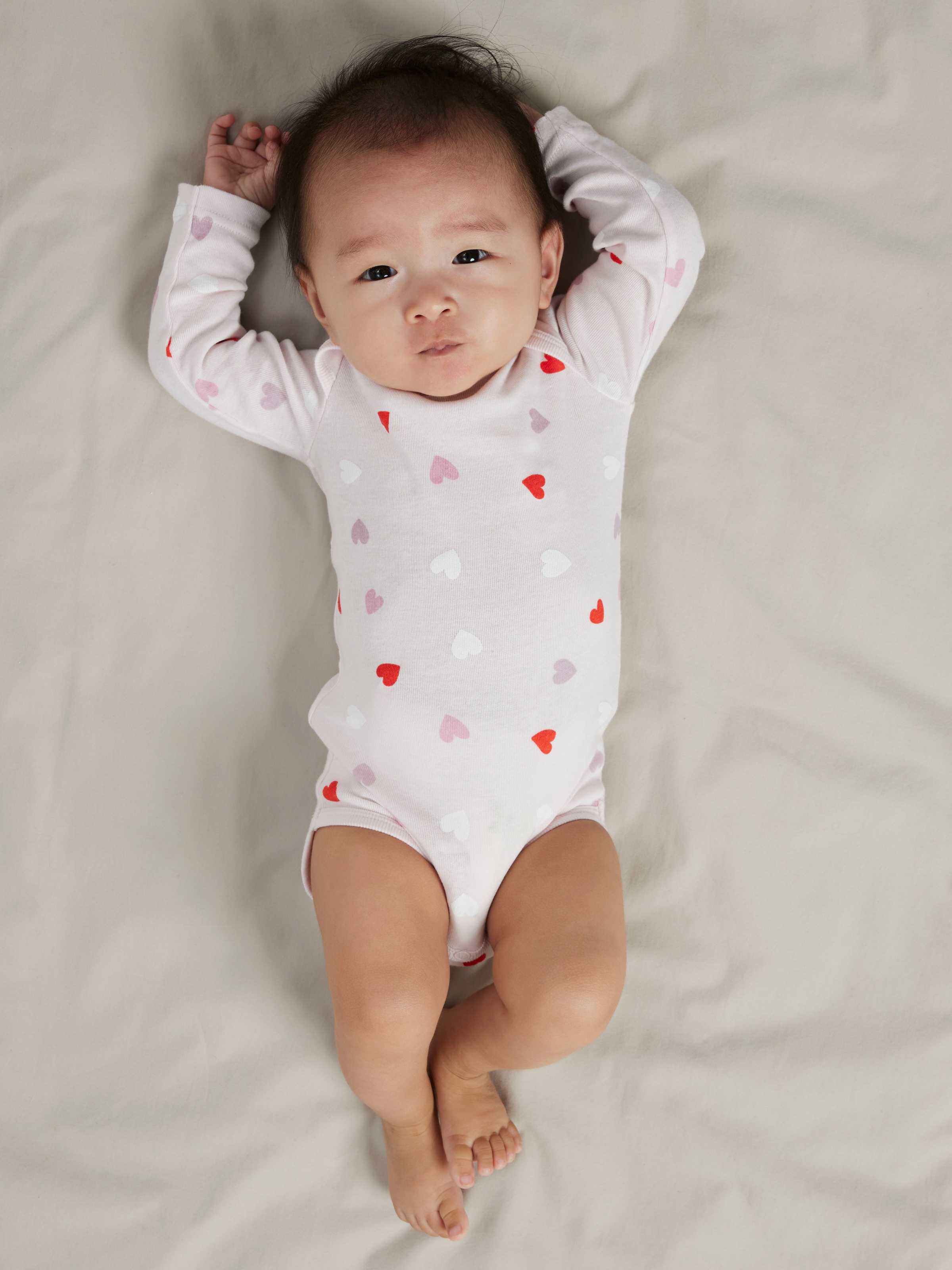 Name It Langarmbody »NBFBODY 3P LS CARINARIA HEART NOOS« Packung, 3 tlg.