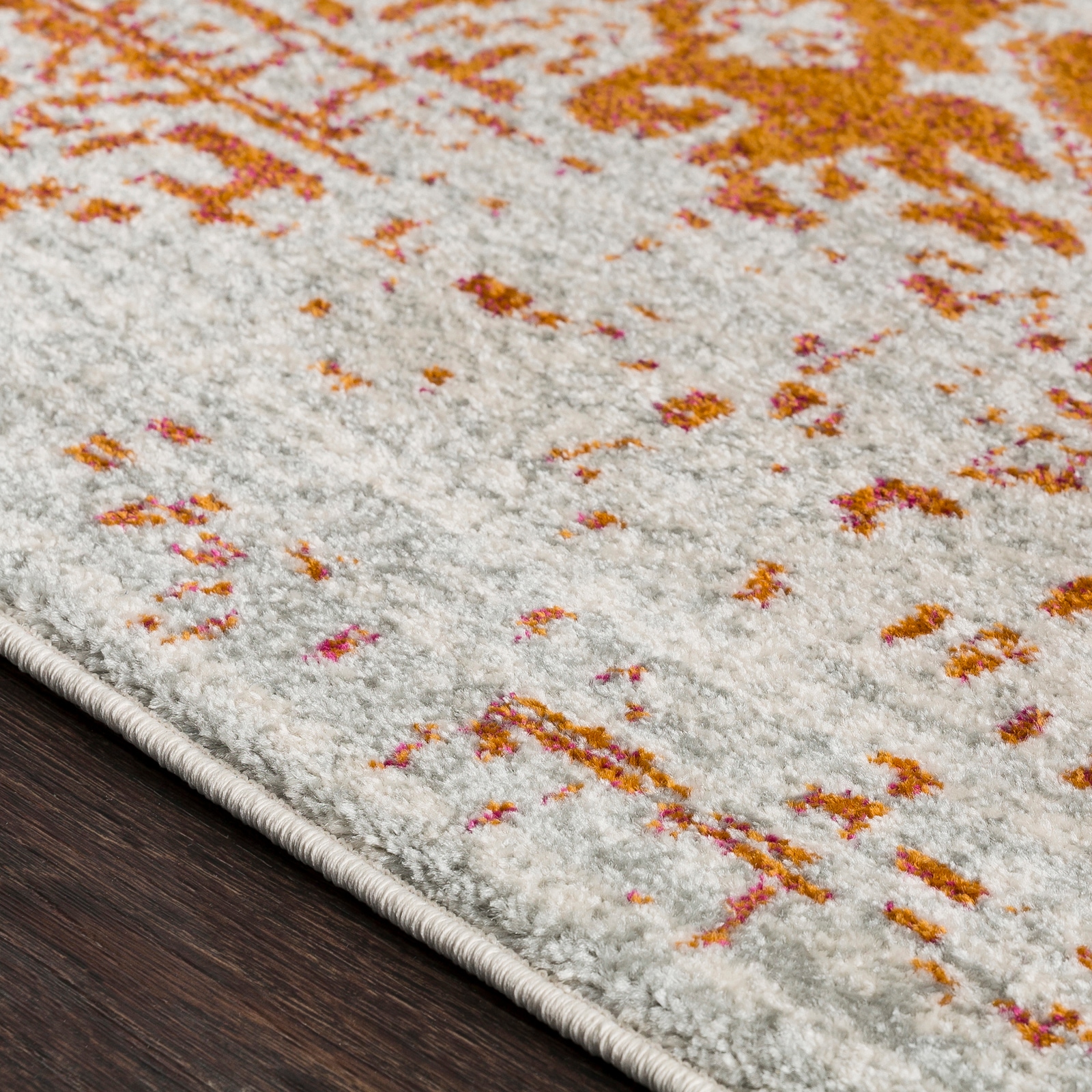 Livabliss Teppich »SYRACUSA« rechteckig 11 mm Höhe Kurzflor Orientteppich, Wohnzimmer, Schlafzimmer, Orange