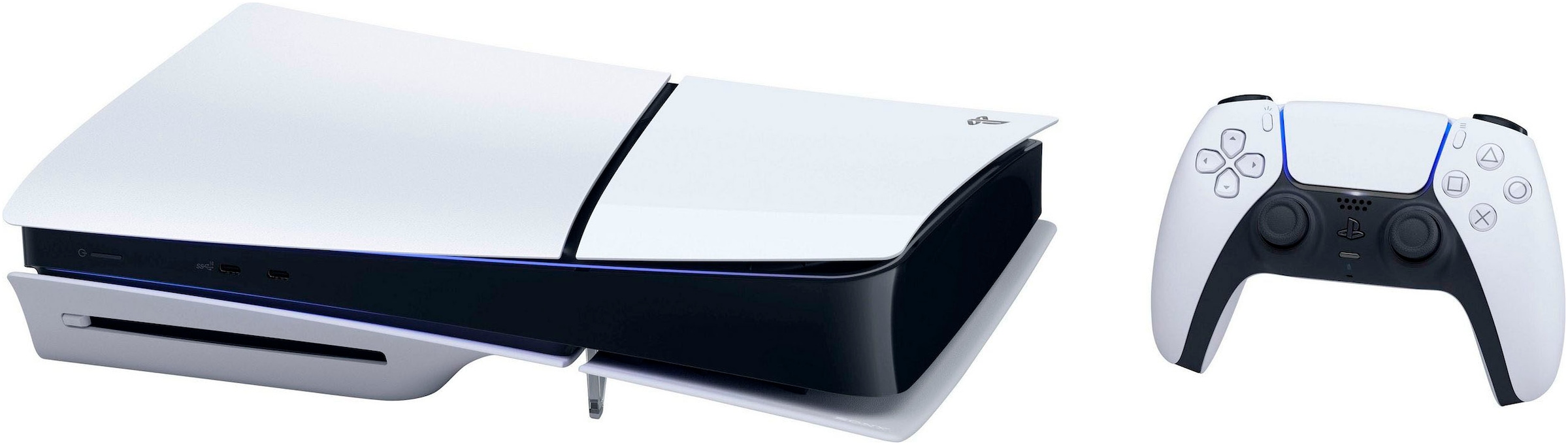 PlayStation 5 Konsolen-Set »PS5 Disk (Slim) + Horizon Forbidden West Complete Edition« 1.000 GB