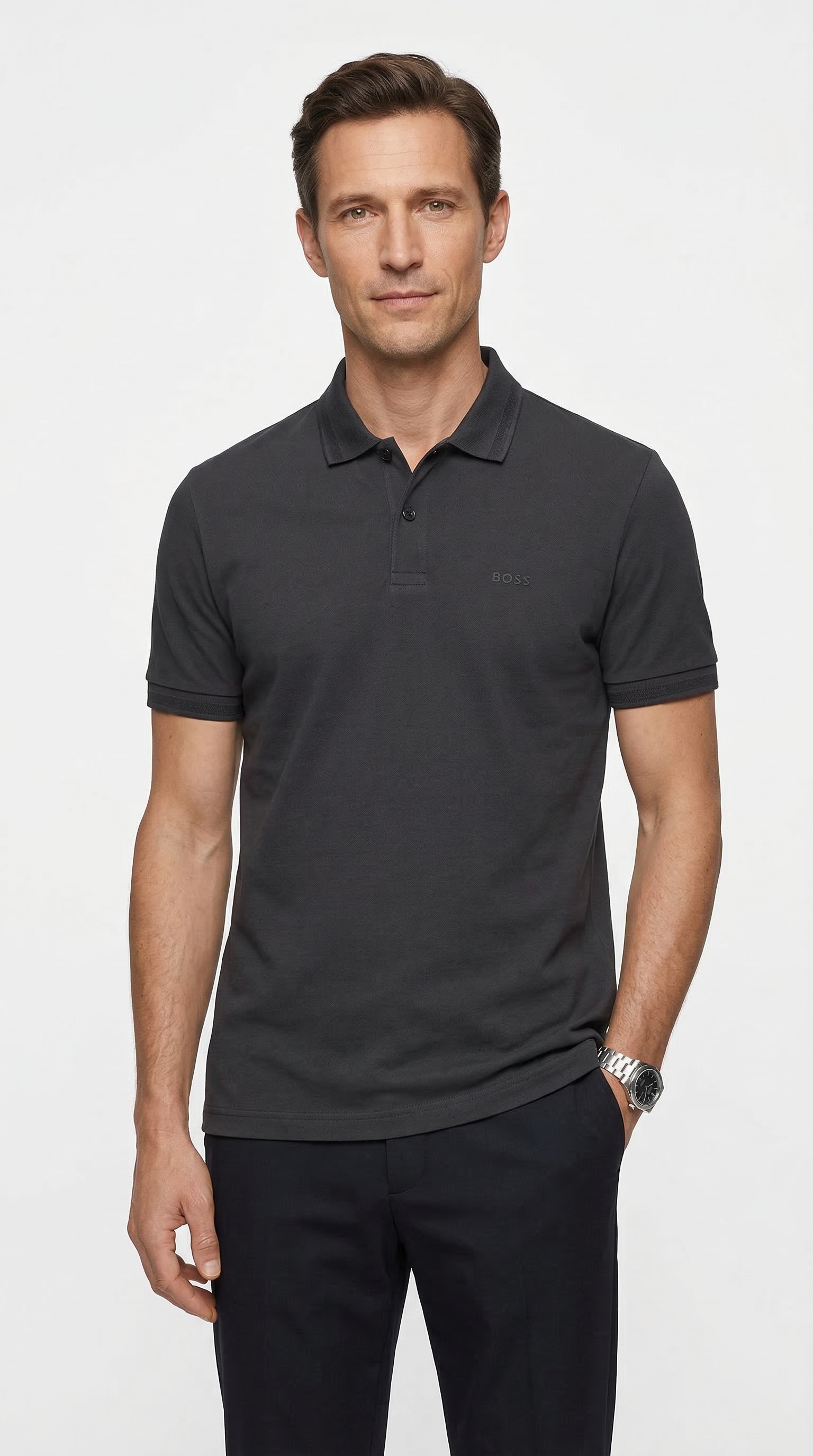BOSS GREEN Polo »Pio Pique Regular Fit« Polo en coton piqué, facile d'entretien 100% coton