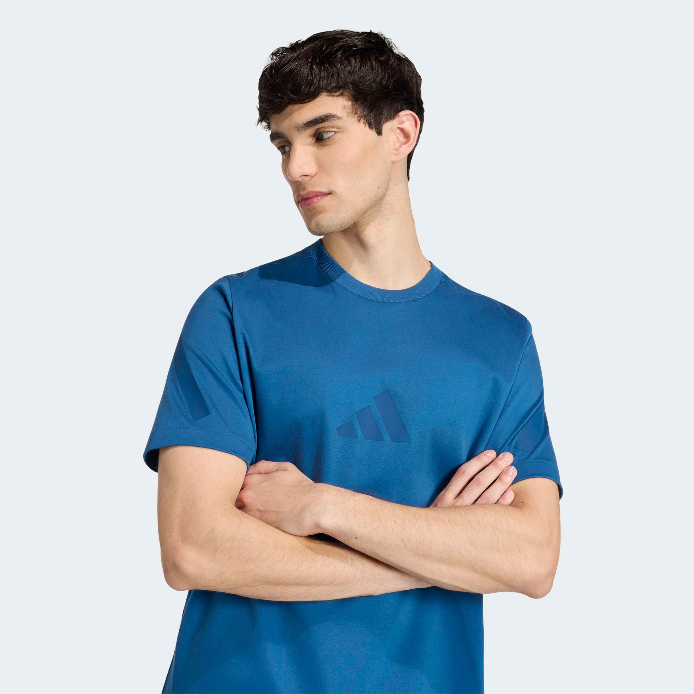 adidas Sportswear T-shirt »ADIDAS Z.N.E« sportlicher Stil, Kurzarm, aus Baumwolle, ohne Verschluss