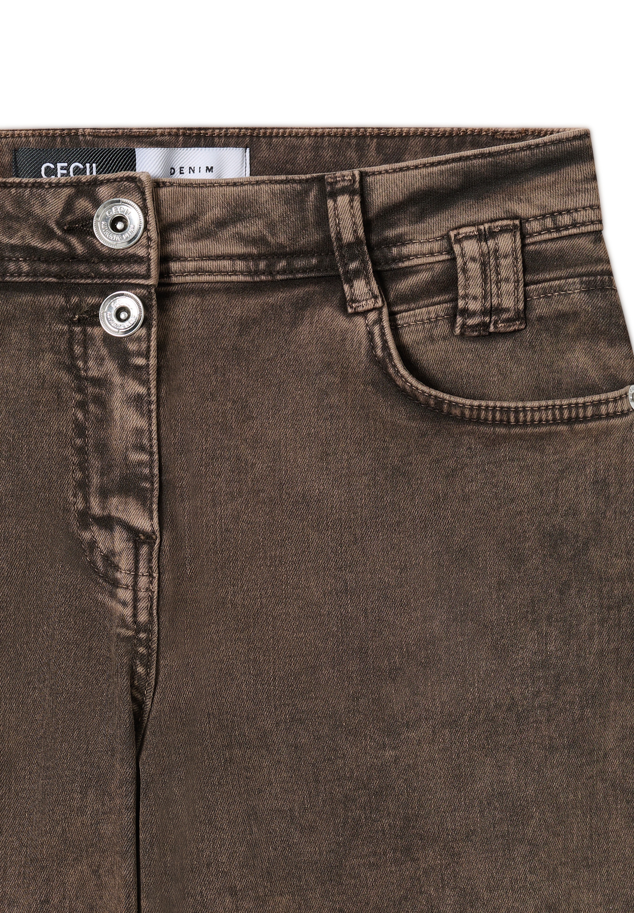 Cecil Jerseyhose »NEELE«  im Five-Pocket Style