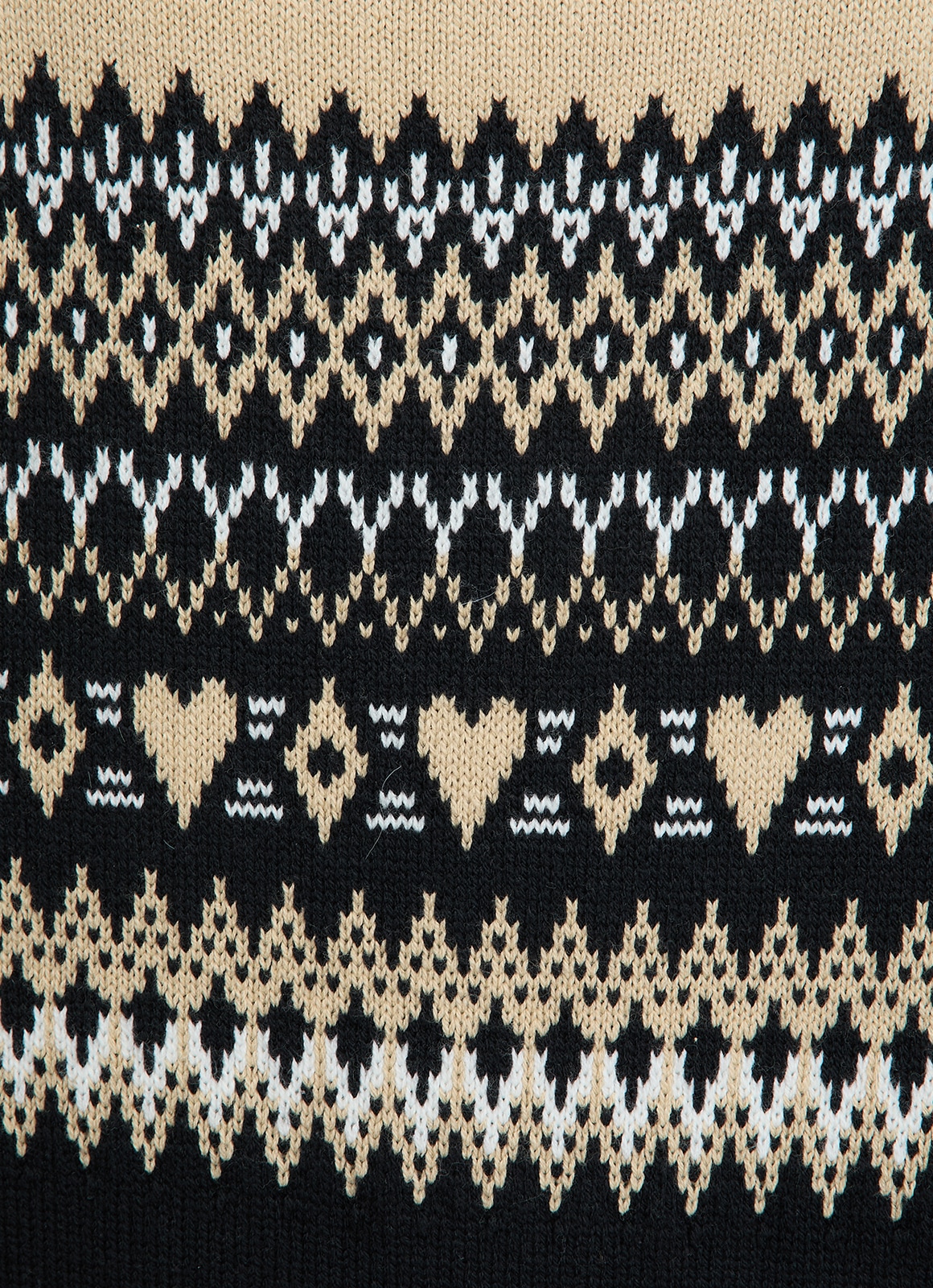 Ragwear Pull à col rond »OSLANA« mit Jacquard Strickmuster, Rundhals, normale Passform