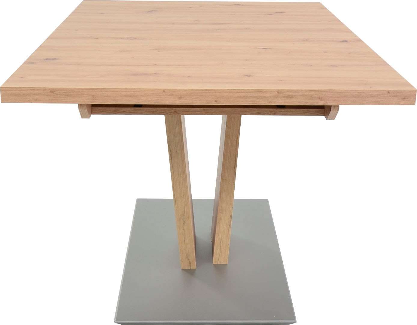 K+W Komfort & Wohnen Esstisch »Giacomo II Ausziehtisch« Artisan Eiche Nachbildung, mit Schiebe-Ansteckplatte, Bodenplatte MDF