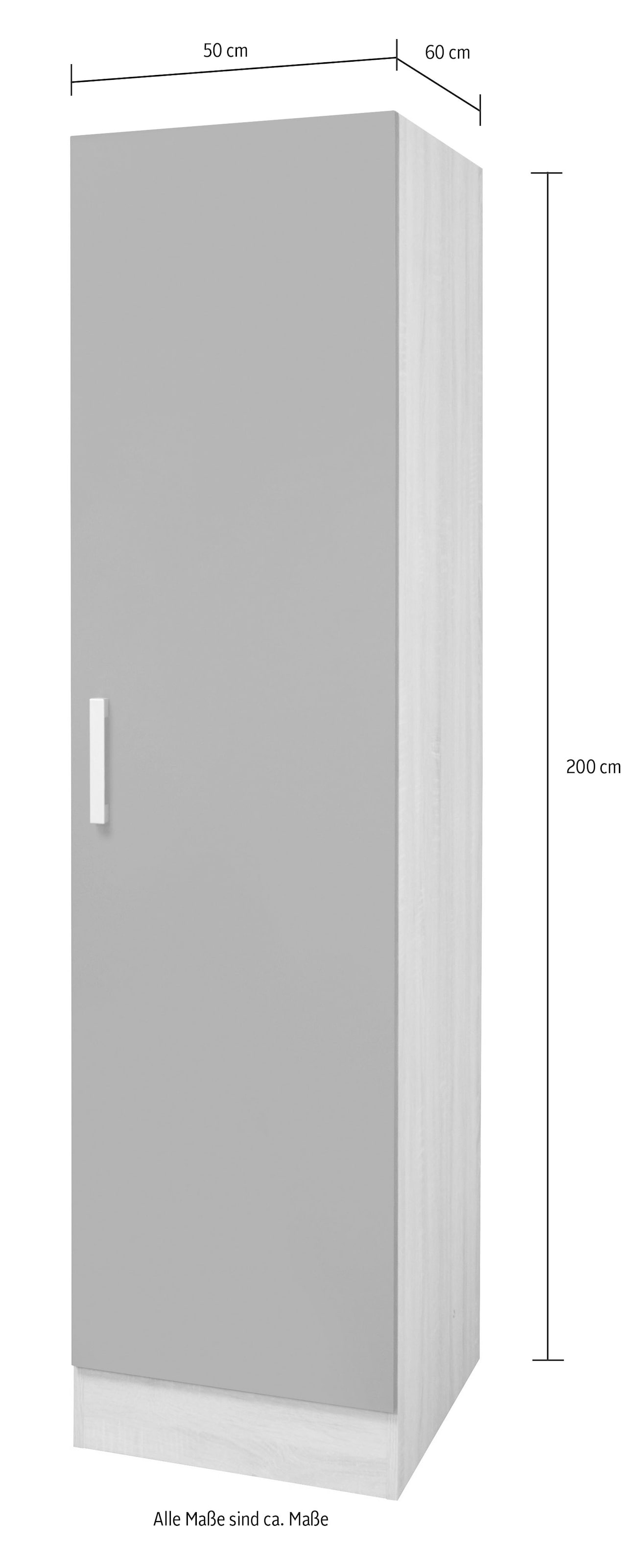KOCHSTATION Armoire à provisions »KS-Toronto« largeur 50 cm, avec 8 étagères