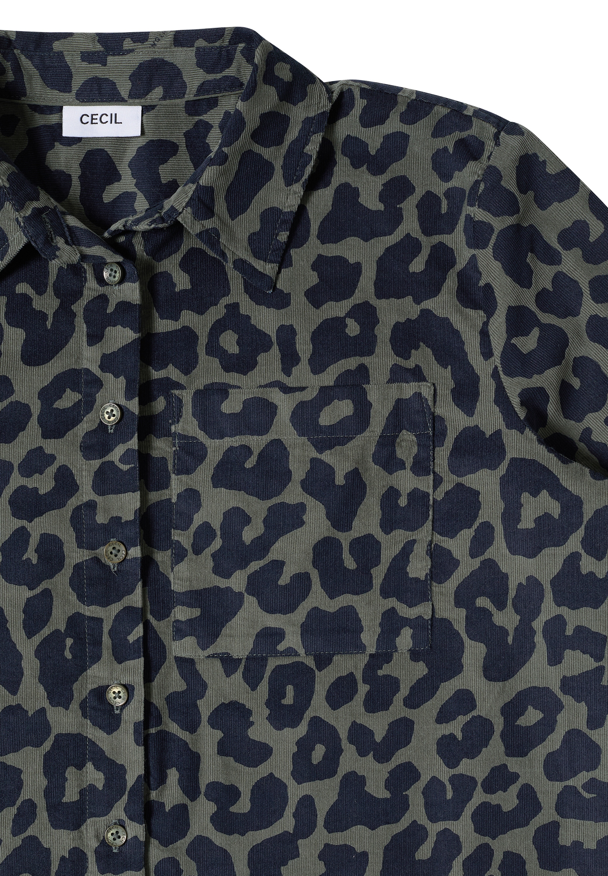 Cecil Blouse chemise Imprimé animalier, qualité coton