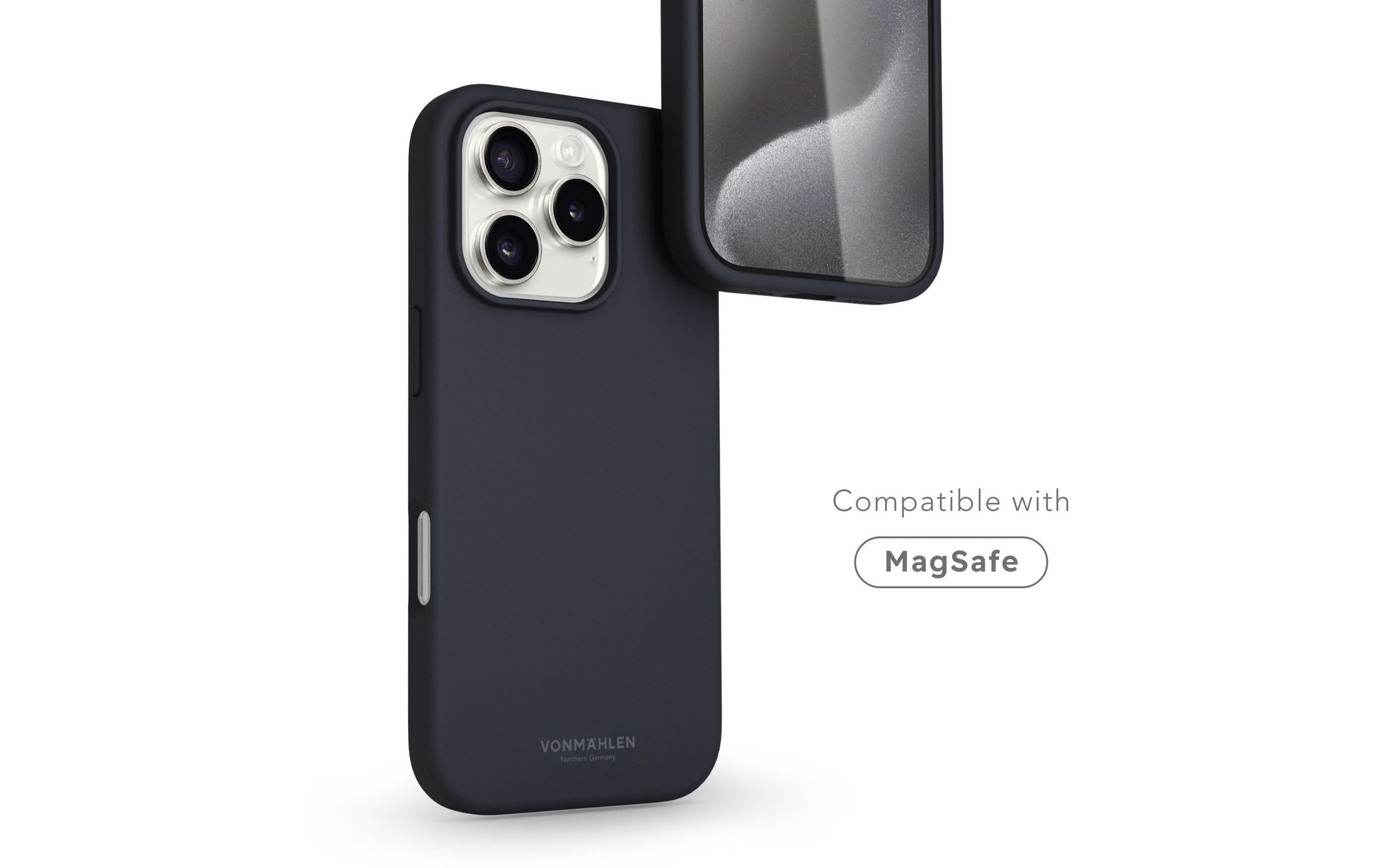 VONMÄHLEN Backcover »Soft Silicone iPhone 16 Pro Max« Apple iPhone 16 Pro Max