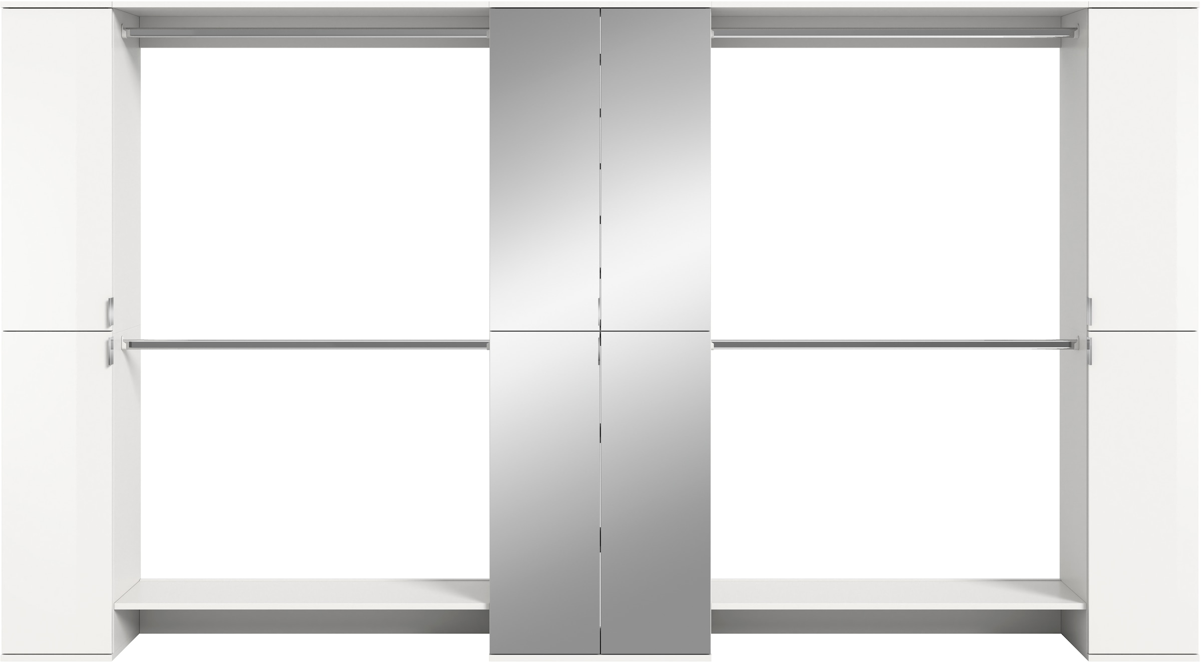 Home affaire Garderoben-Set »Trondheim, Garderobenset 5-tlg. Breite 341 cm,« 5 Stk. tlg.