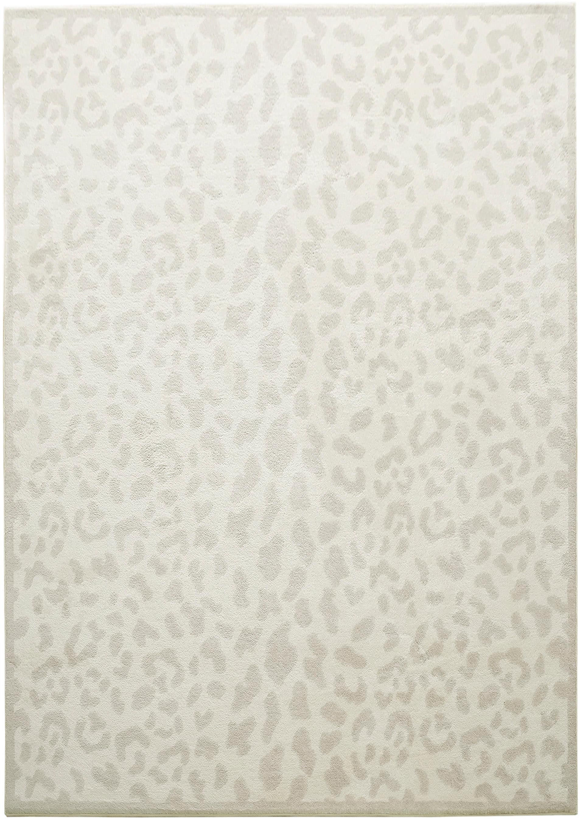 GOODproduct Tapis »Leo, mit trendigem Leopardenmuster, waschbar« Rectangulaire 12 mm Höhe doux et moelleux, moderne, imprimé animal, salon, chambre