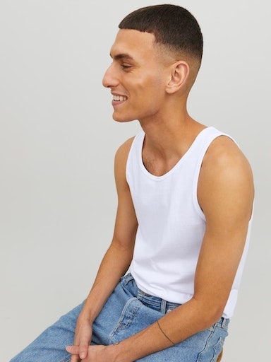 Jack & Jones Muskelshirt »JACBASIC TANKTOP 2 PACK NOOS« Packung, 2er-Pack, 2 Stk.