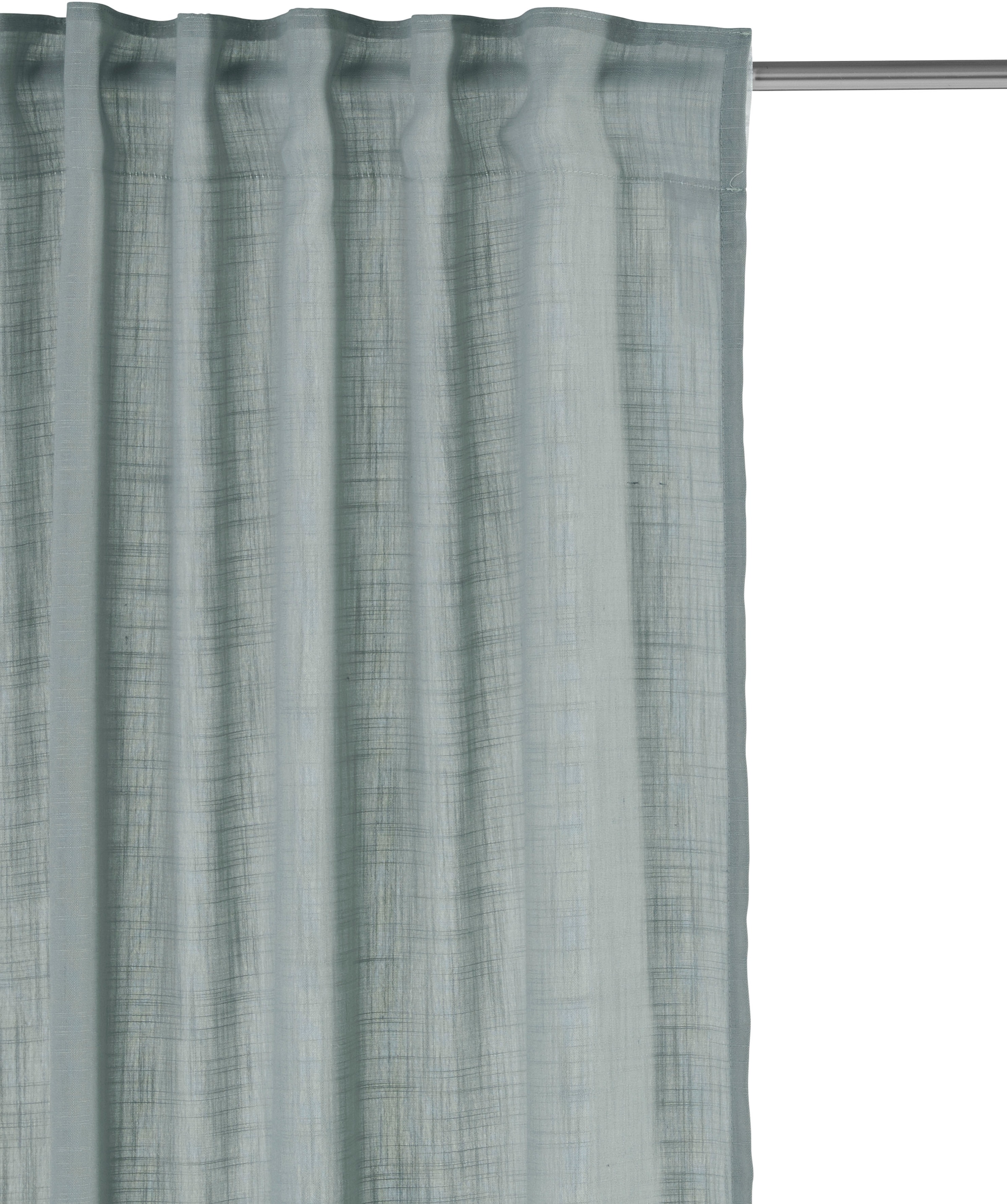 Home affaire Rideau »Linsdorf« Bande multifonctionnelle 1 cuis tlg. Leinenstruktur, halbtransparent