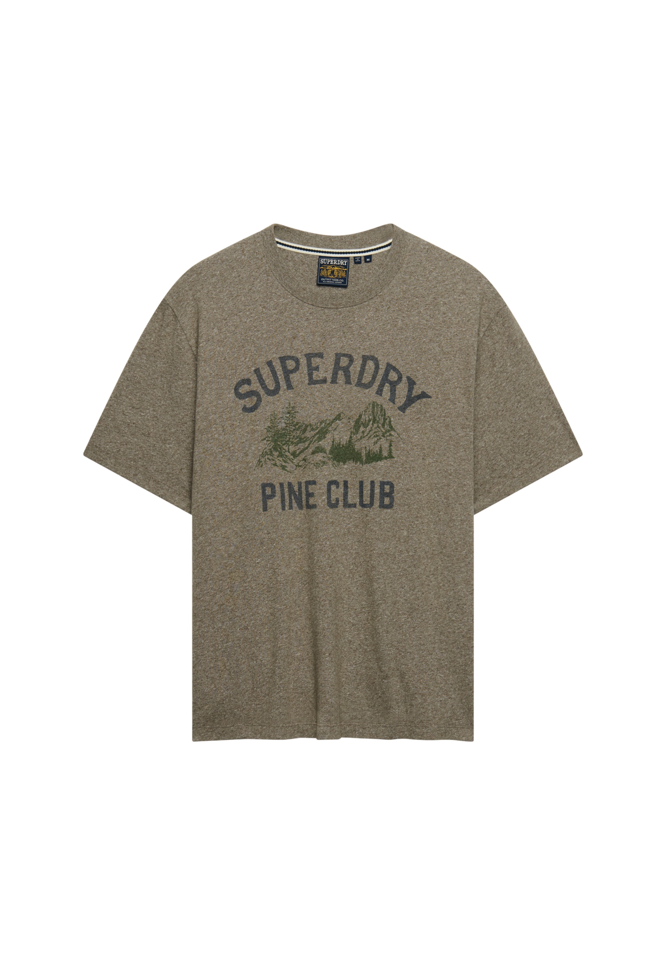 Superdry Shirt à col rond »WILD FRONTIER RLXD TEE« Baumwolle, loose fit