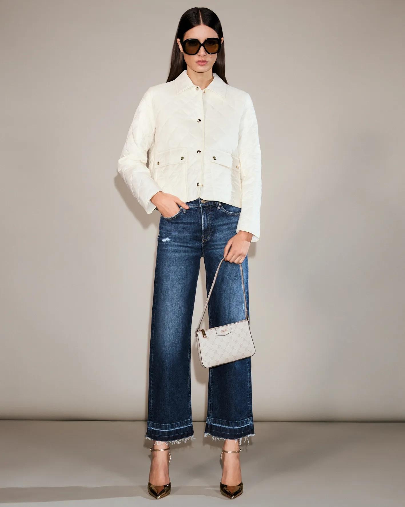 JOOP! Jeans 7/8 »Maira« Regular fit mit offener Saumkante