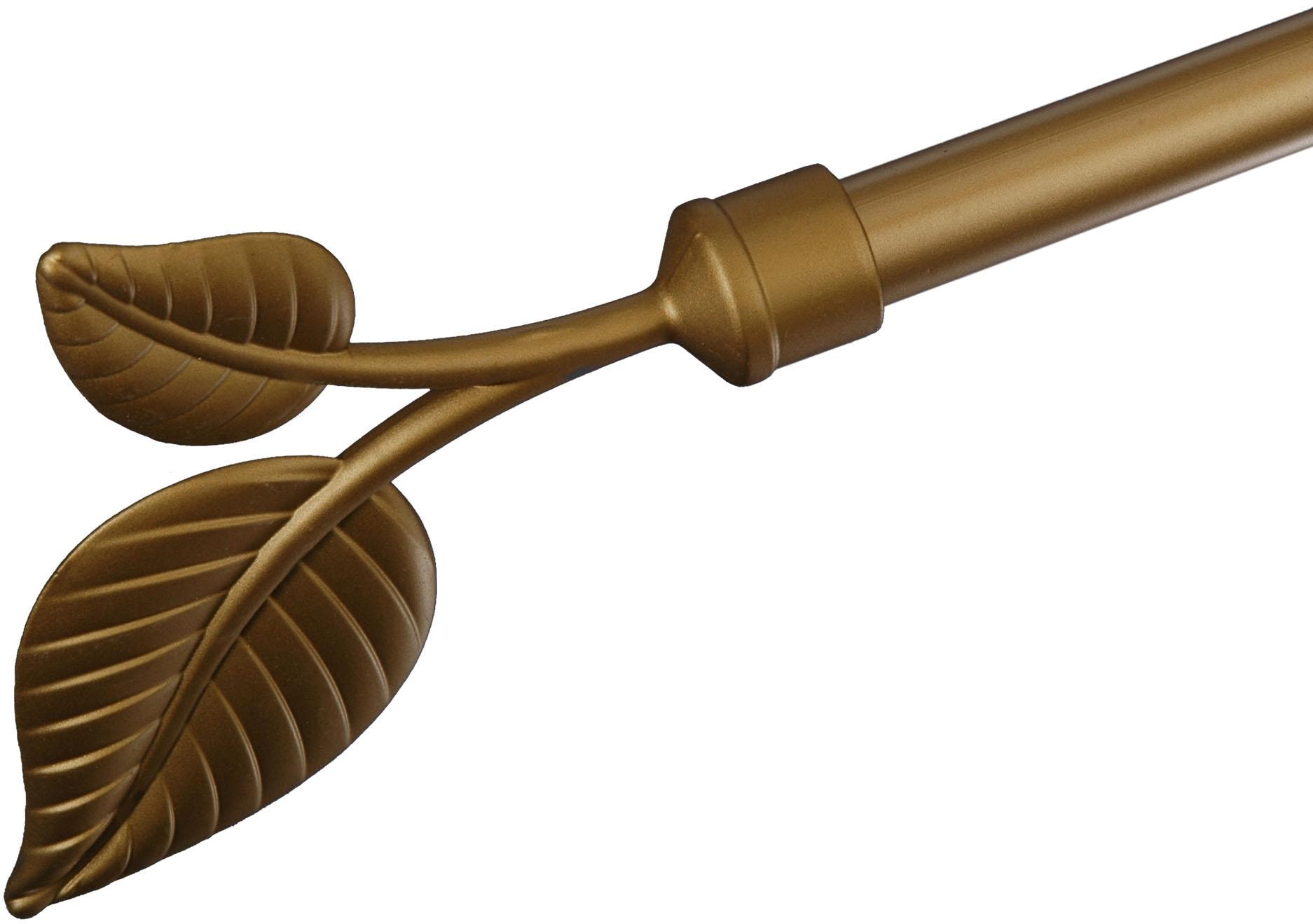 Liedeco Gardinenstangen-Endstück »Blatt« für Gardinenstangen Ø 20 mm