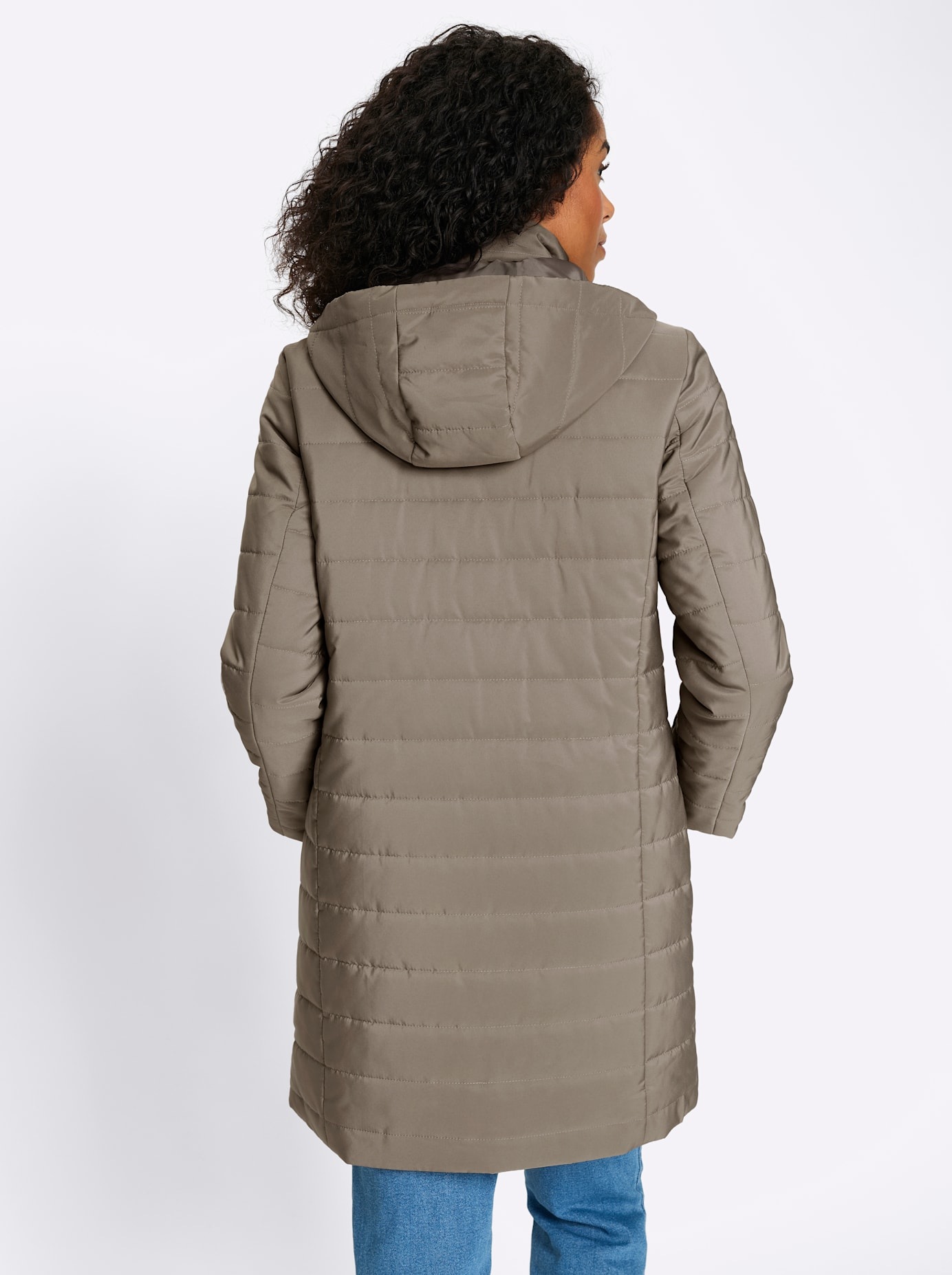 Classic Basics Veste longue mit Kapuze
