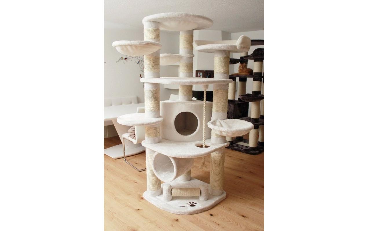   Kratzbaum »Havanna 198cm weiss« 198 cm hoch