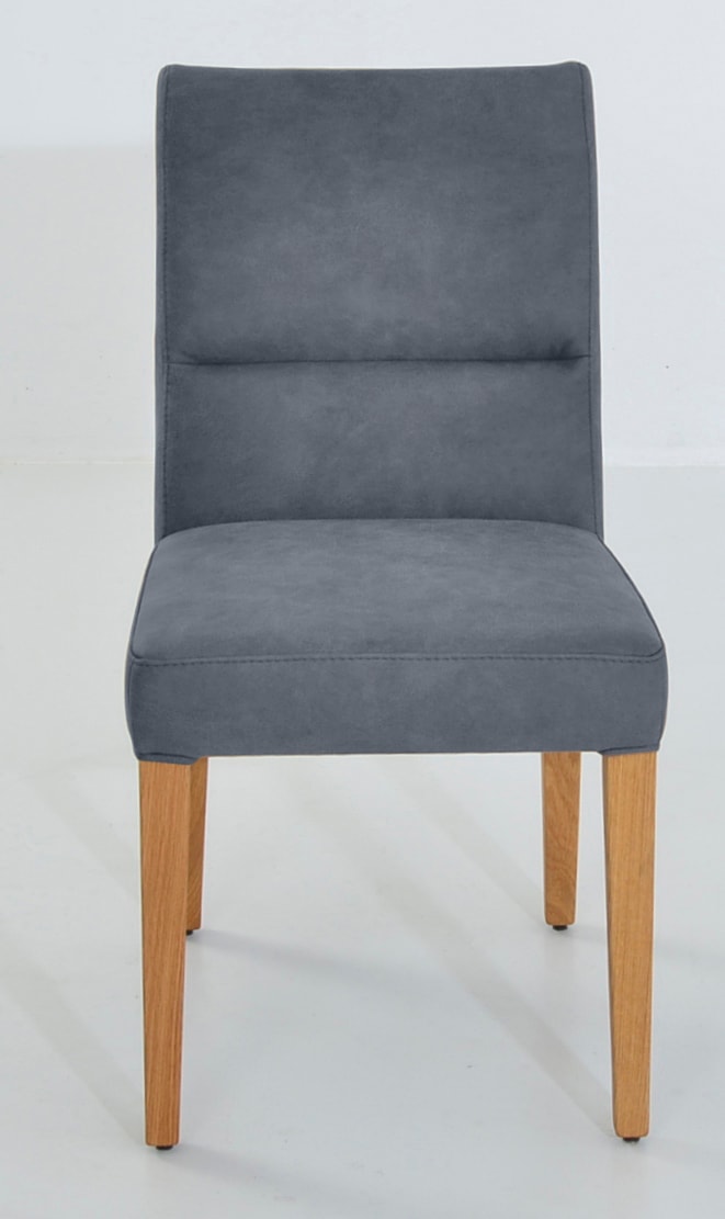 K+W Komfort & Wohnen Chaise à 4 pieds »GOBY« () chaise 4 pieds en chêne sauvage huilé, avec rembourrage de qualité