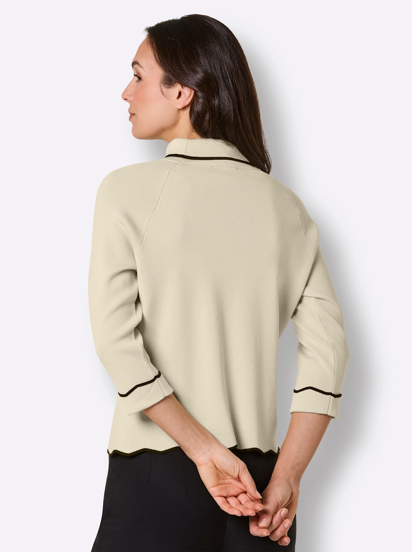 CREATION L PREMIUM Pull à col roulé »Lyocell-Polyamid-Pullover«