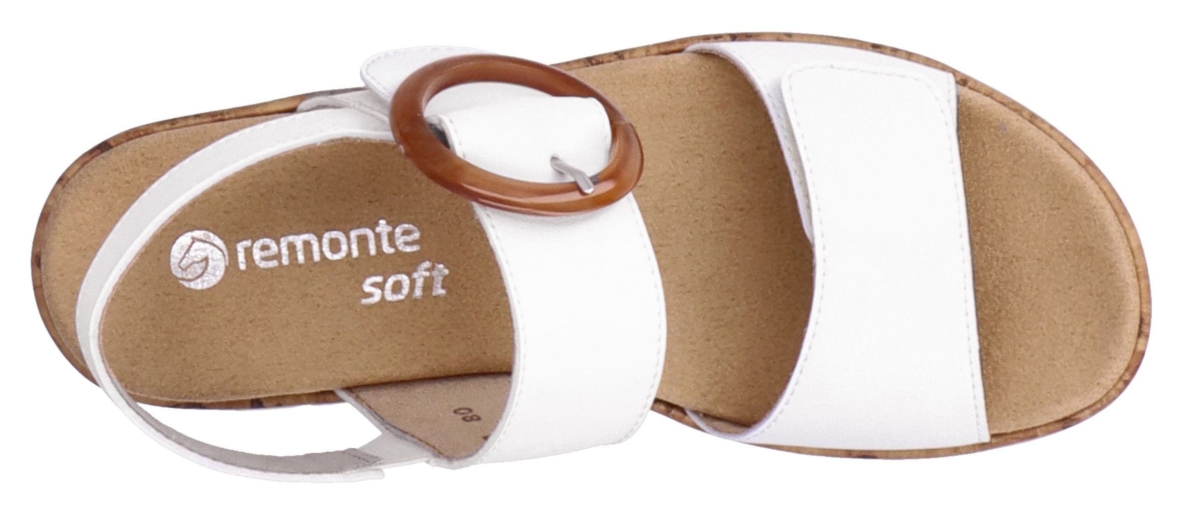 Remonte Sandales compensées  Sommerschuh, Riemchensandale, praktische Klettverschlüsse