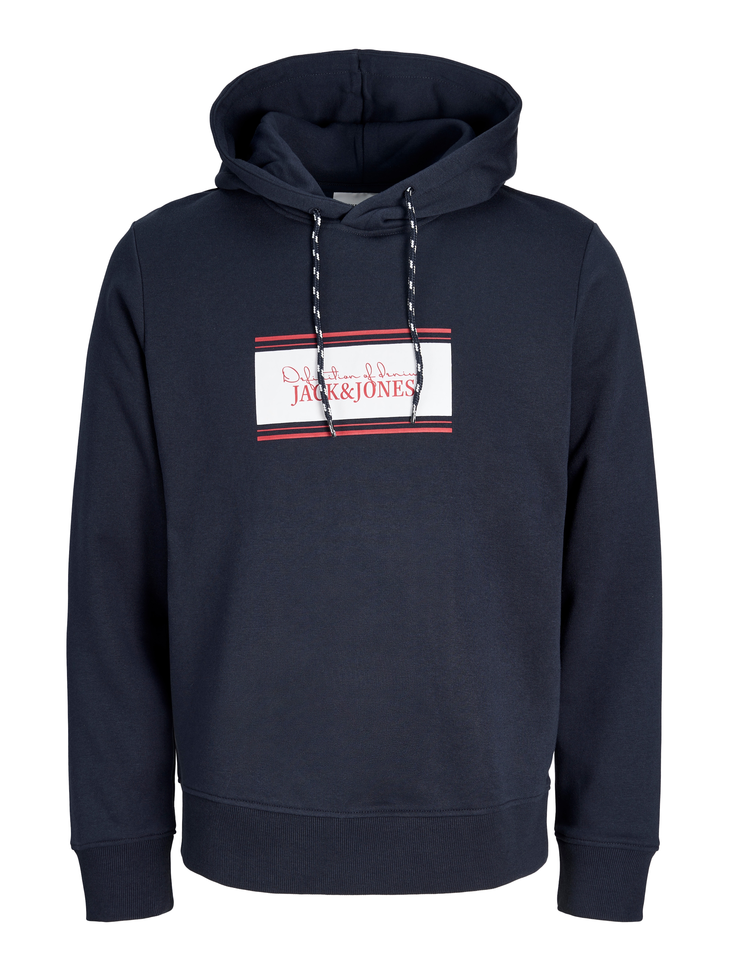 Jack & Jones Kapuzensweatshirt »JJBUSTER SWEAT HOOD BTS«, Baumwollmischung, normal geschnitten

