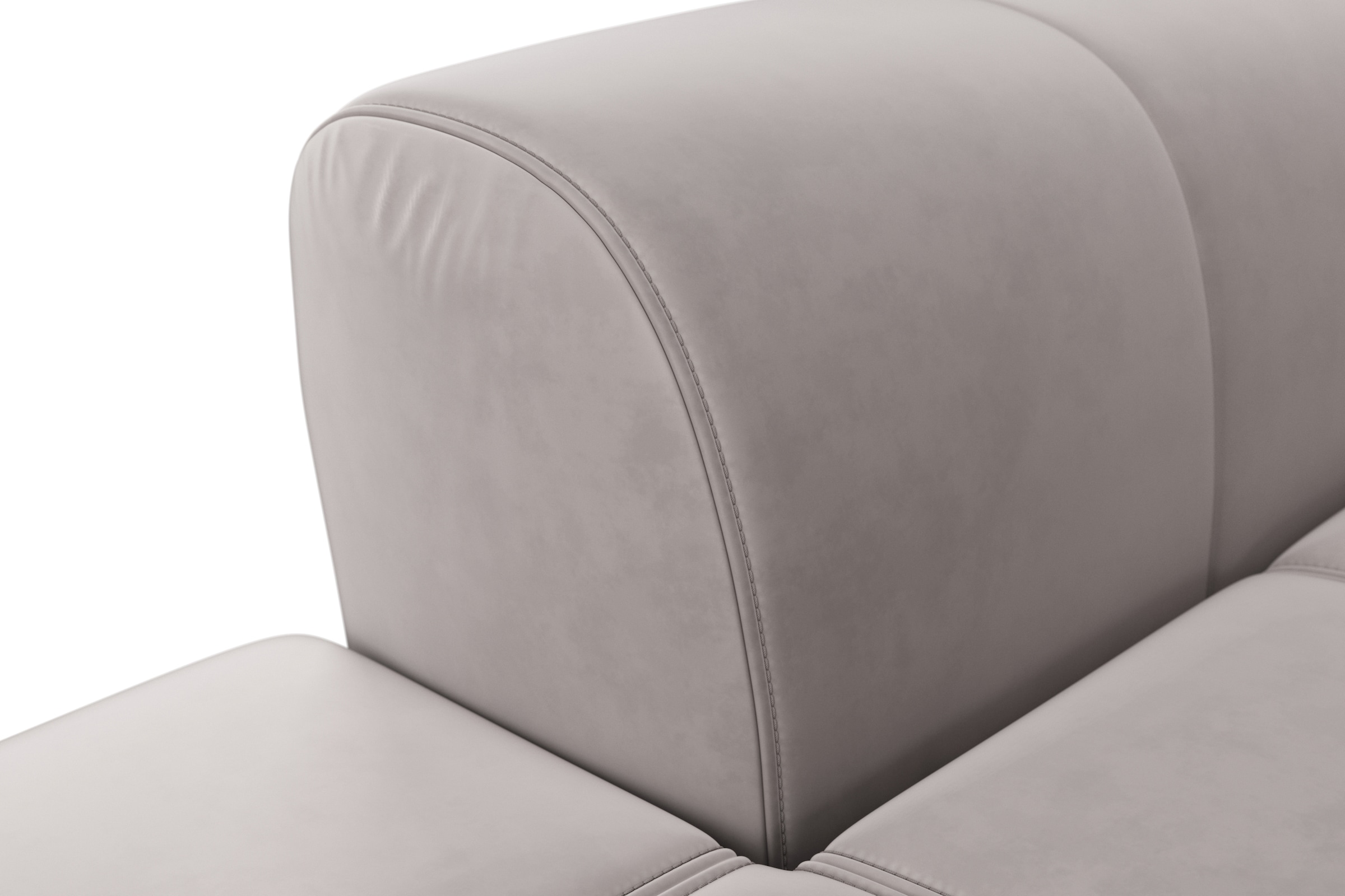 sit&more Ecksofa »Bendigo L-Form« inklusive Sitztiefenverstellung, Bodenfreiheit 15 cm, 2 Fussfarben