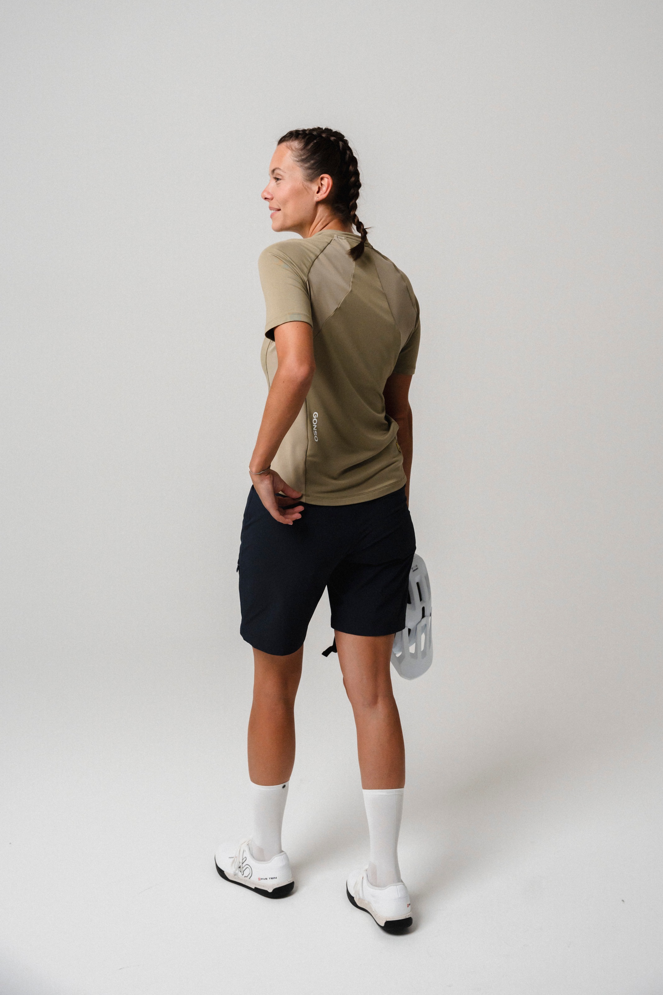 Gonso Pantalon de vélo »Adventure Shorts W«  Damen Radhose mit einknöpfbarer Radunterhose mit Sitzpolster