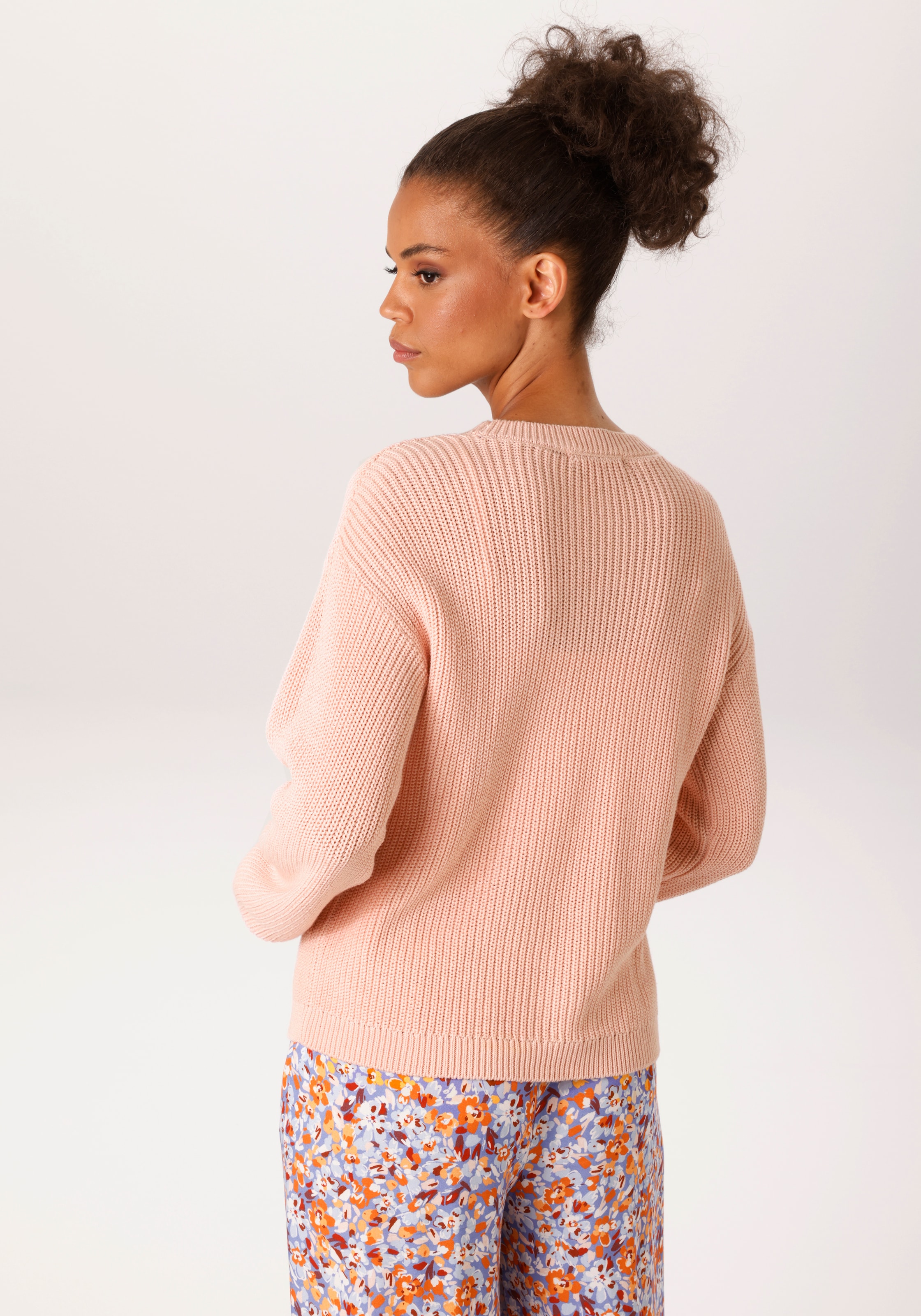 Aniston CASUAL Strickpullover in trendiger Farbpalette - NEUE KOLLEKTION