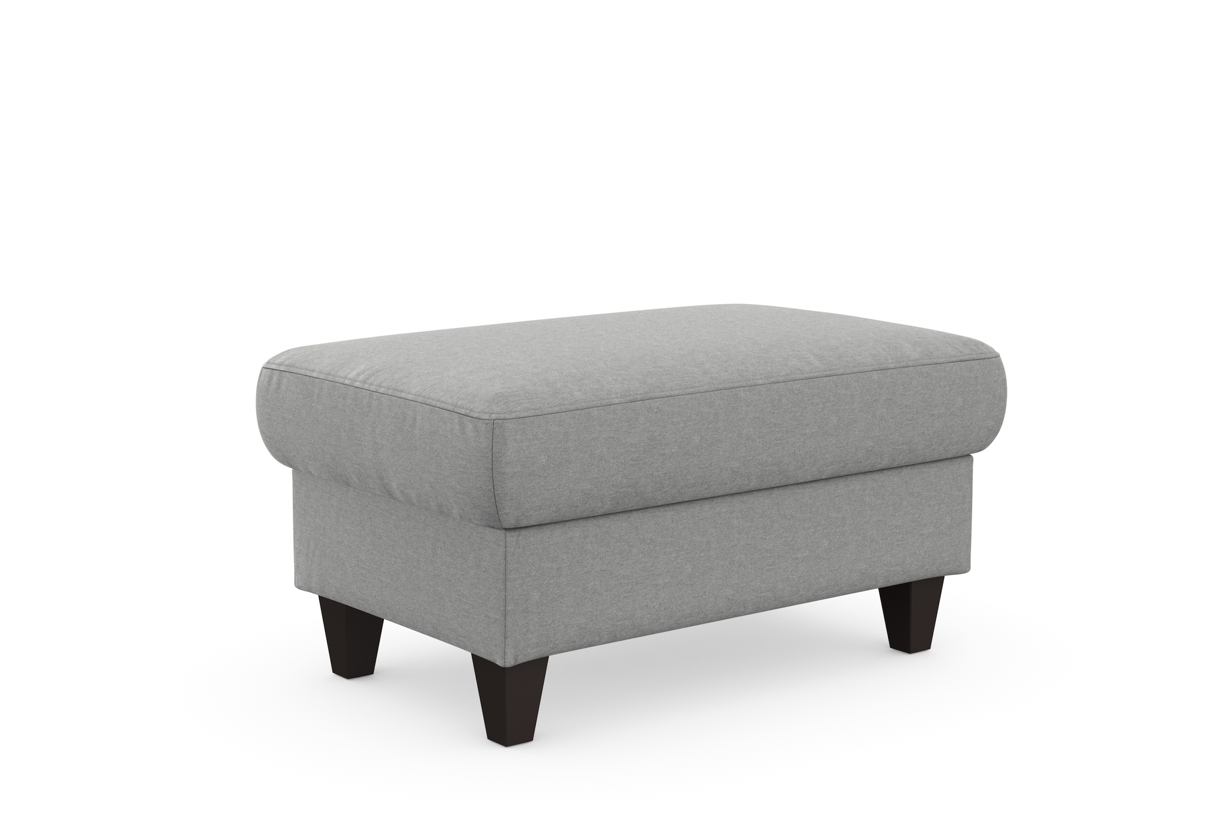 sit&more Tabouret de rangement »Farö« mit Stauraum und Federkern und wengefarbenen Füssen