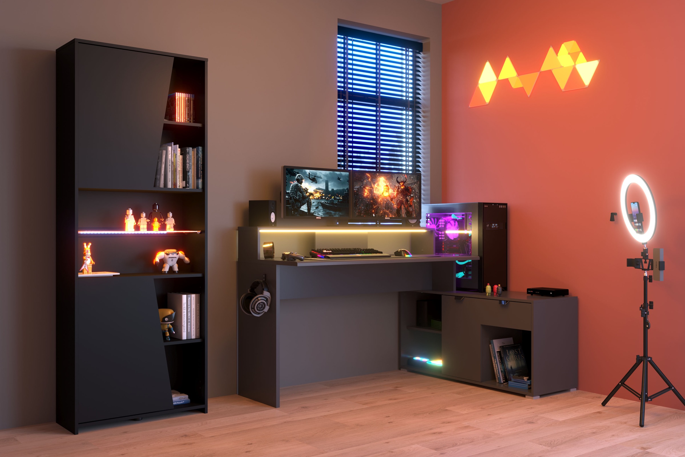 Parisot Set d'étagères »Work 2« Komplett-Set, Parisot Work 2, 2 cuis tlg.