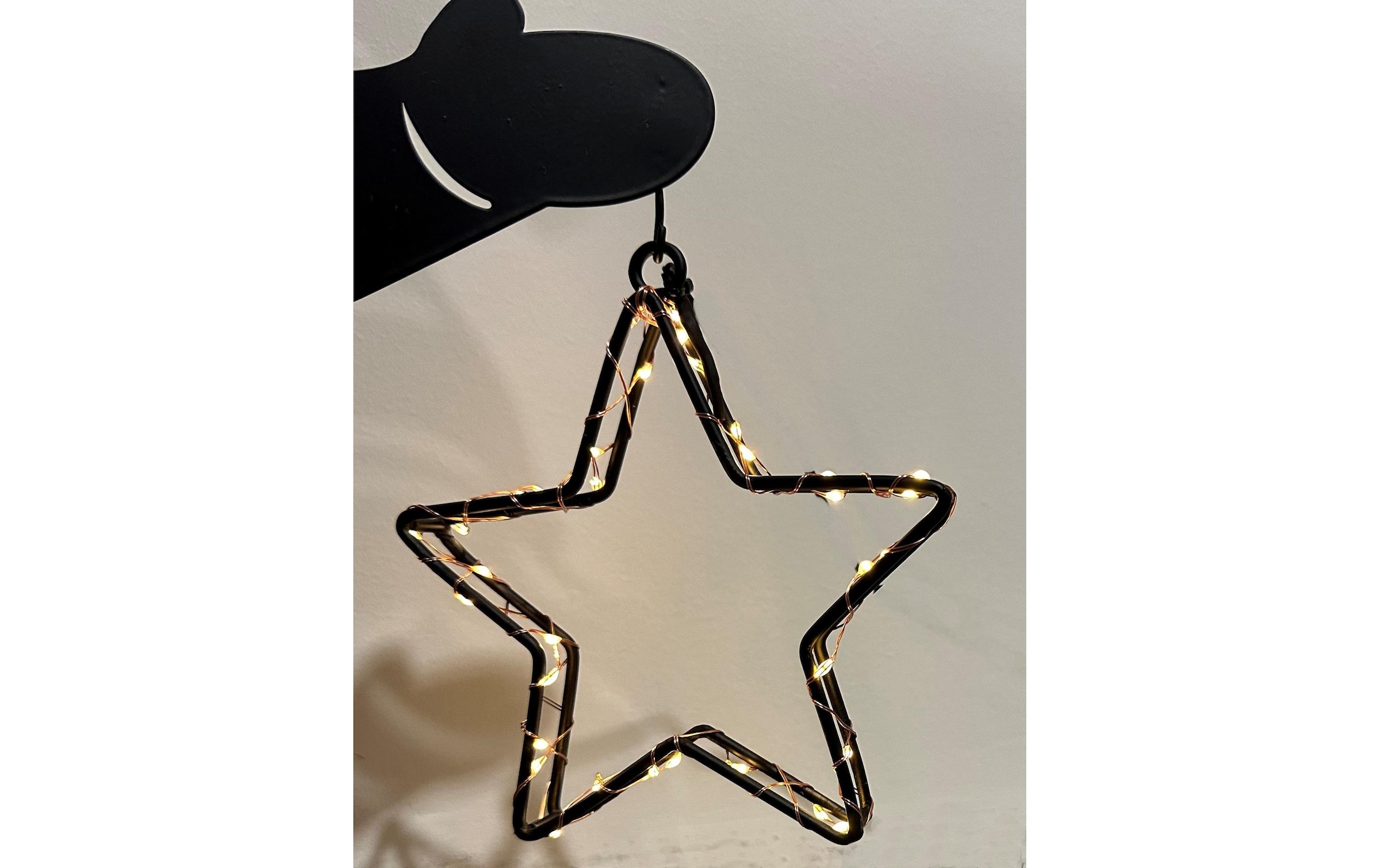   LED Dekofigur »Dameco Wichtel Santa 40 LEDs 45 cm« Warmweiss