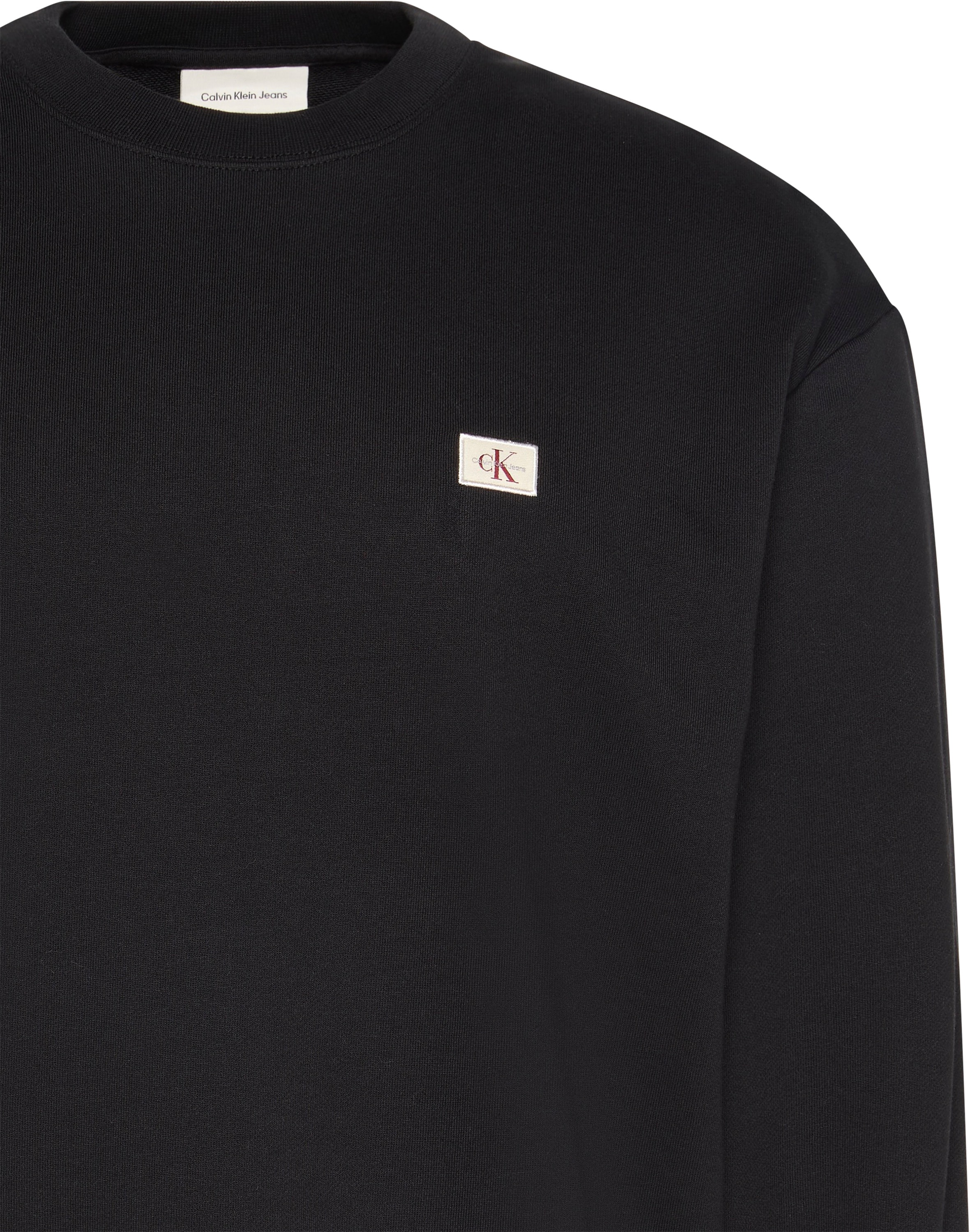 Calvin Klein Jeans Sweatshirt »400GSM TRRY BDG CRWN«, Mit Rundhalsausschnitt
