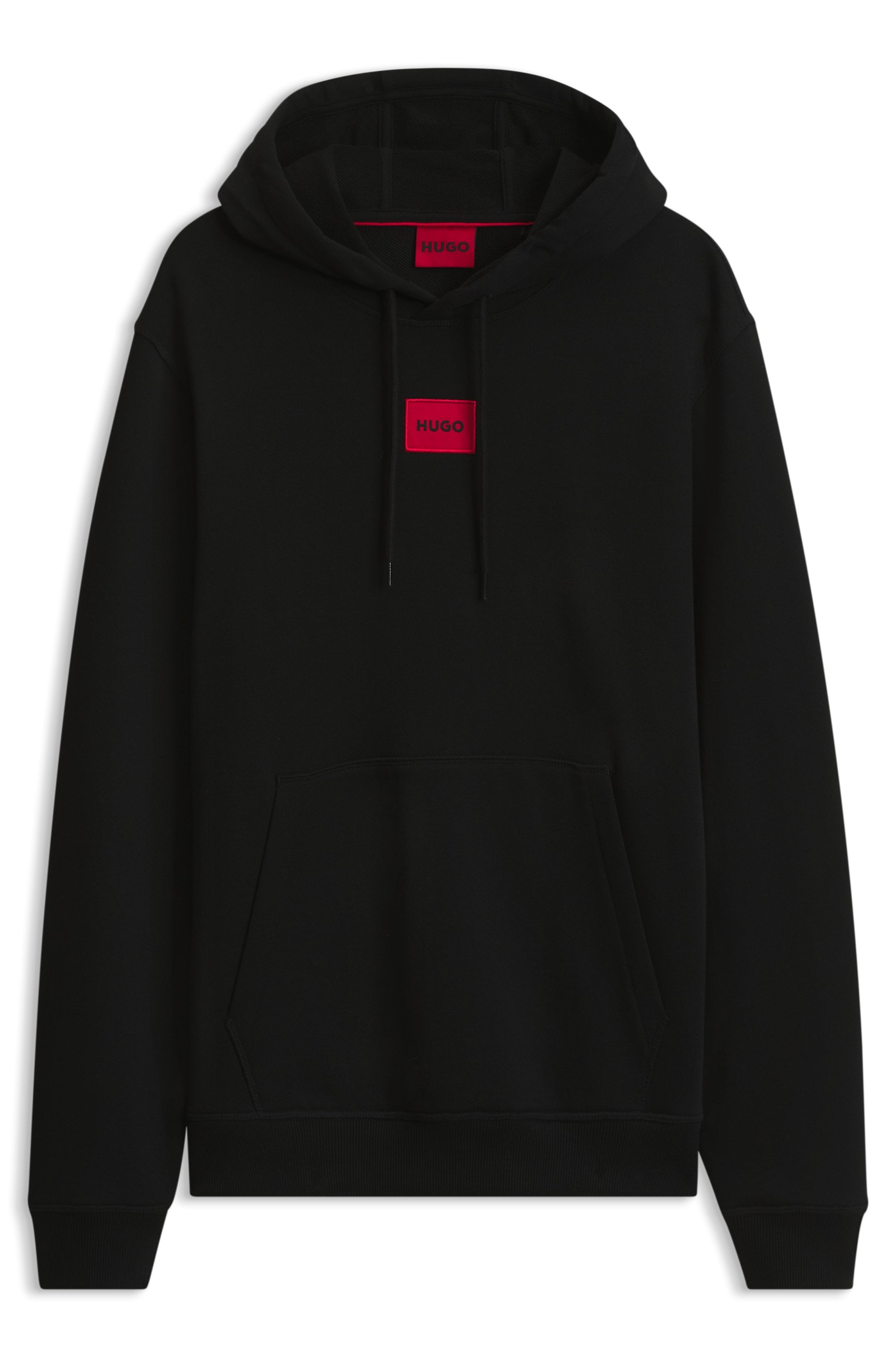HUGO Sweat à capuche »Daratschi«, capuche avec cordon, kangourou Regular Fit, étiquette tissée HUGO
