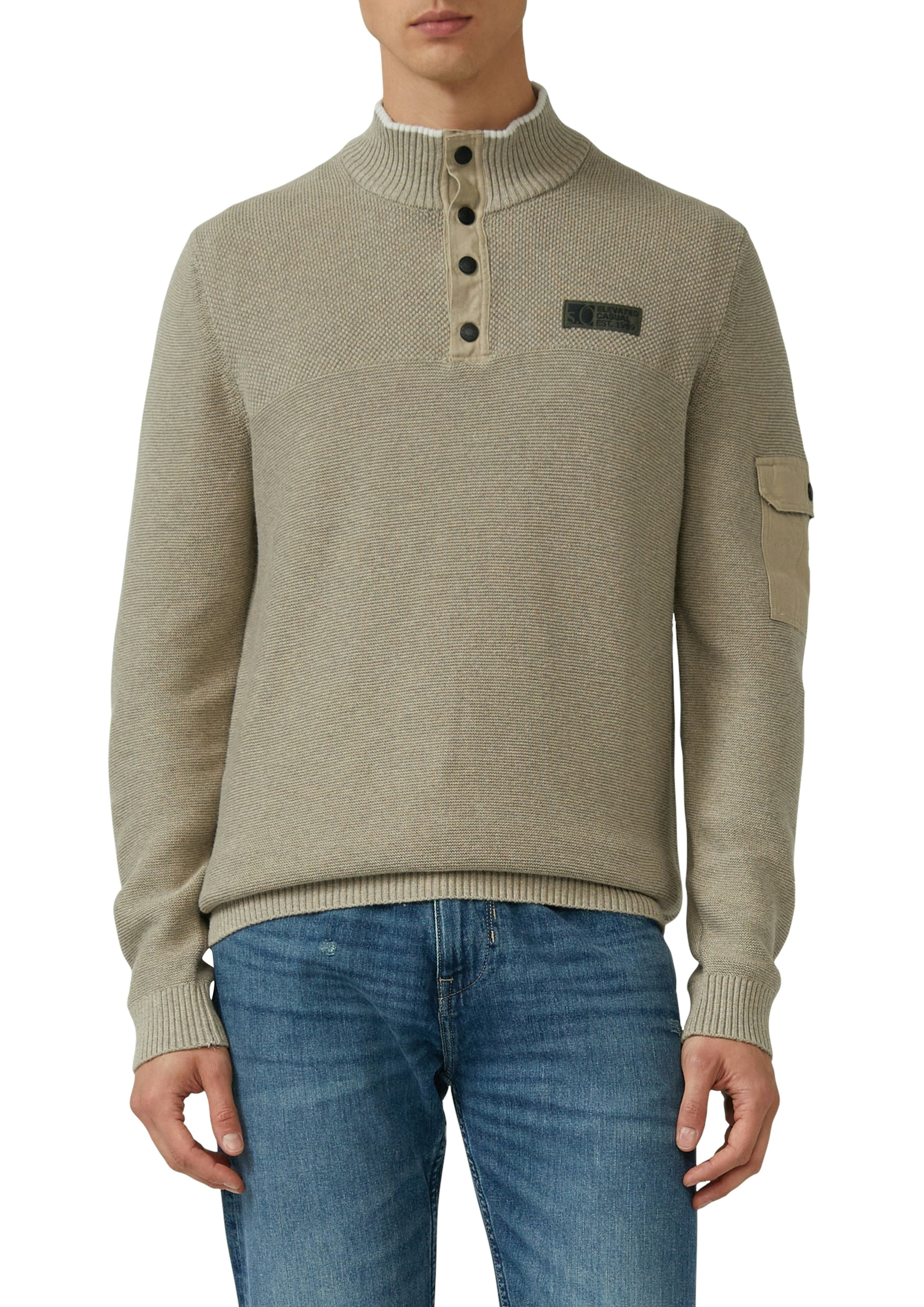 s.Oliver Pull en tricot avec broderie logo